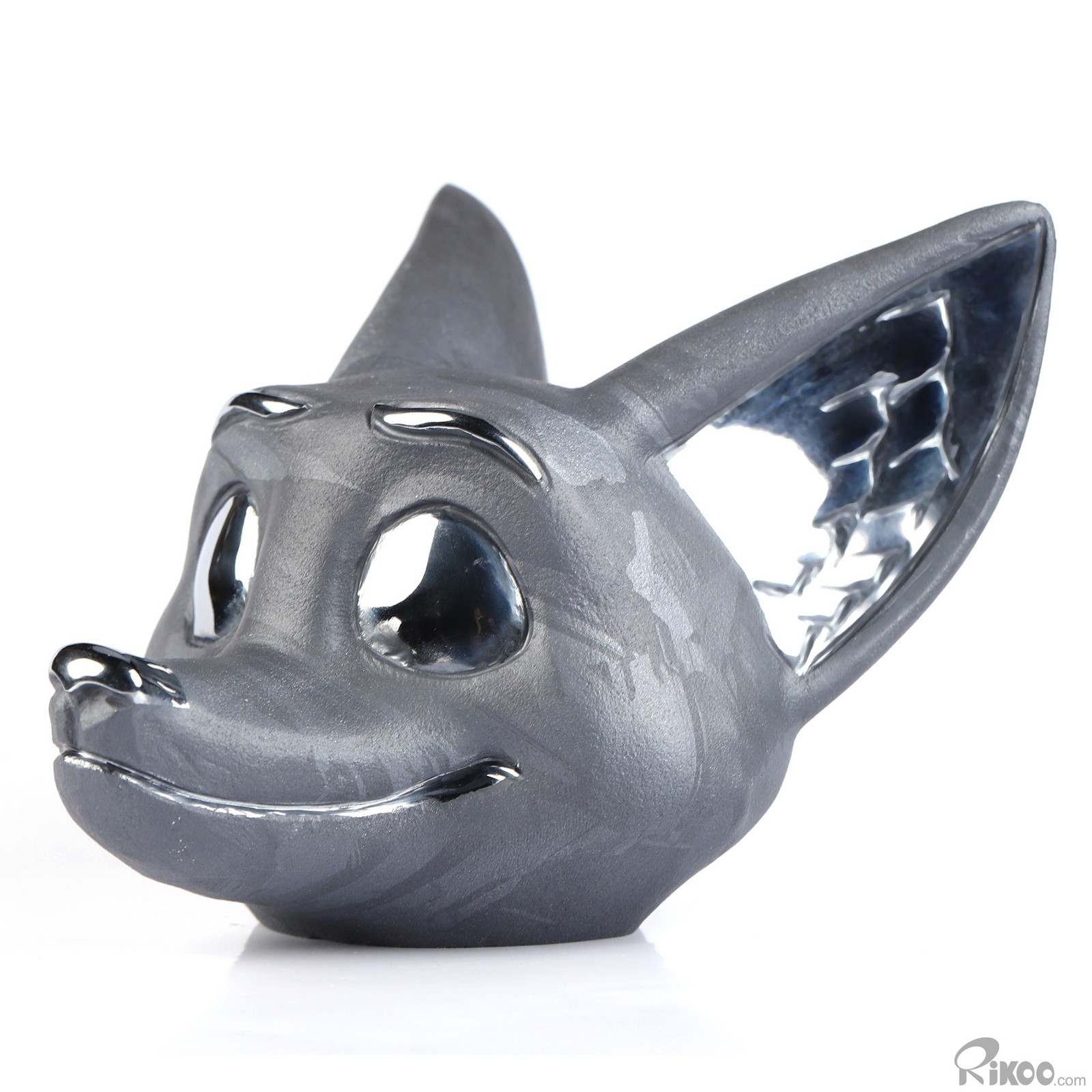 Zootopia! 4.3″ Frosted Tera-hertz Hand Carved Crystal Nick/Fox Sculpture