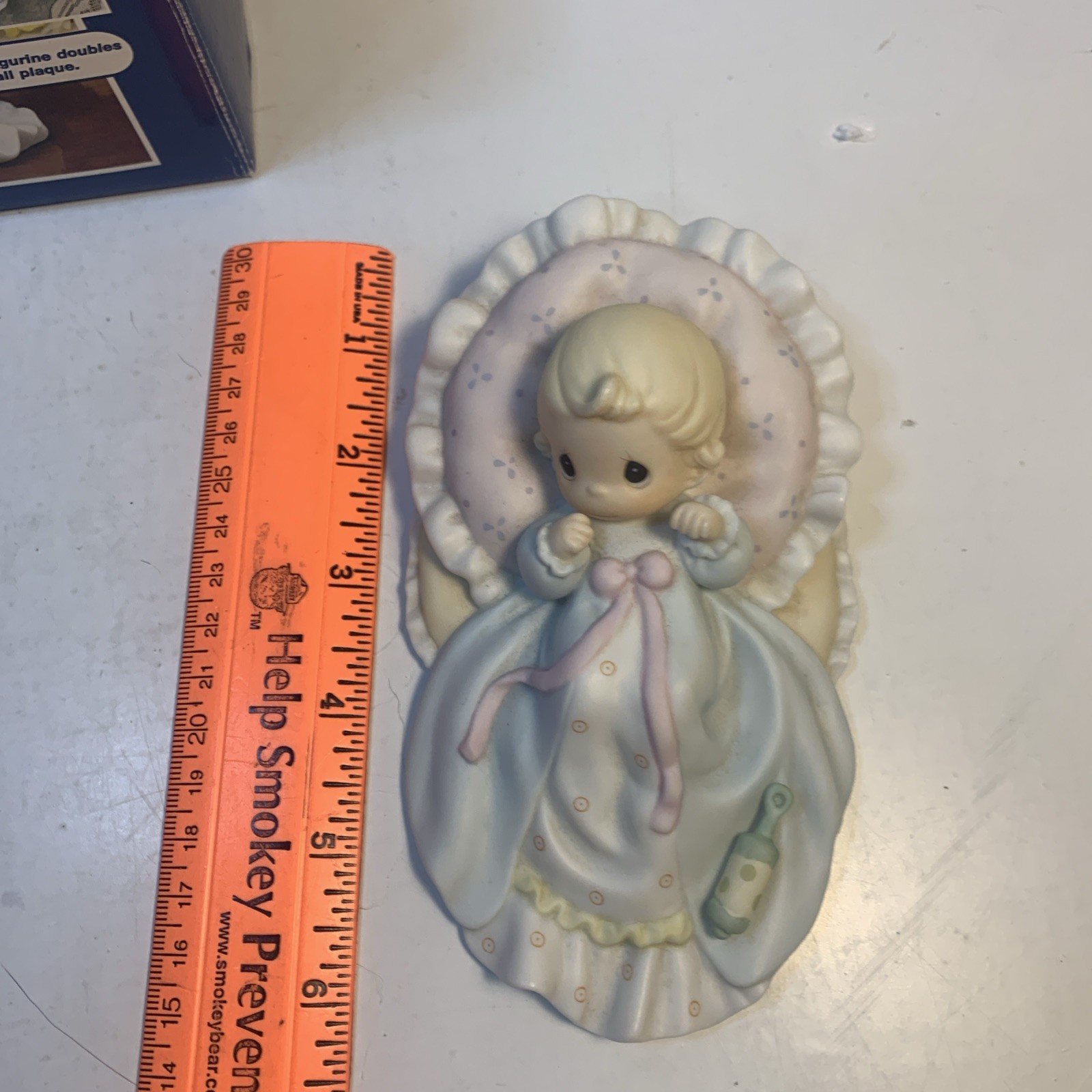 Precious Moments Dedicated To God Figurine Baby Girl Baptism 488232 w/ Box Q