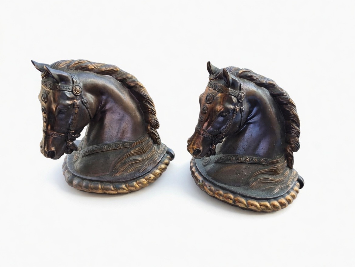 Gladys Brown Edwards S Dodge Forged Thoroughbred Horses Copper