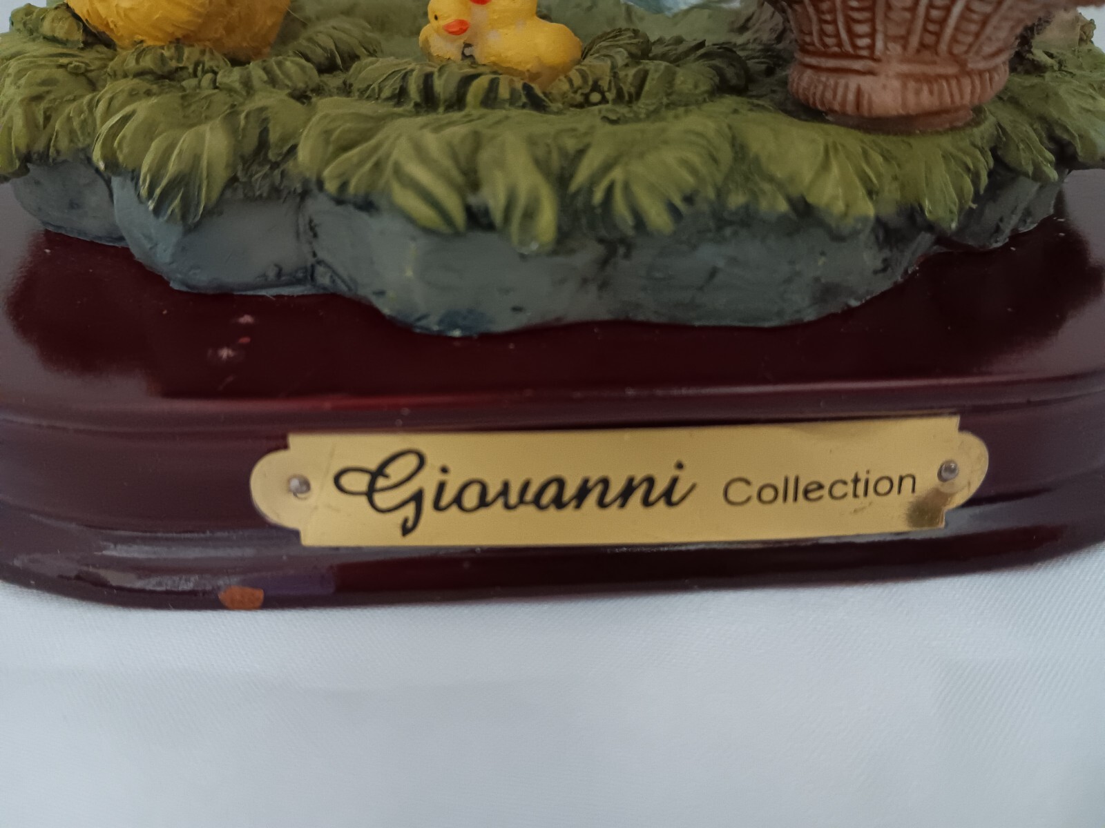 Giovanni Collection Boy & Girl on a Tree Swing Figurine