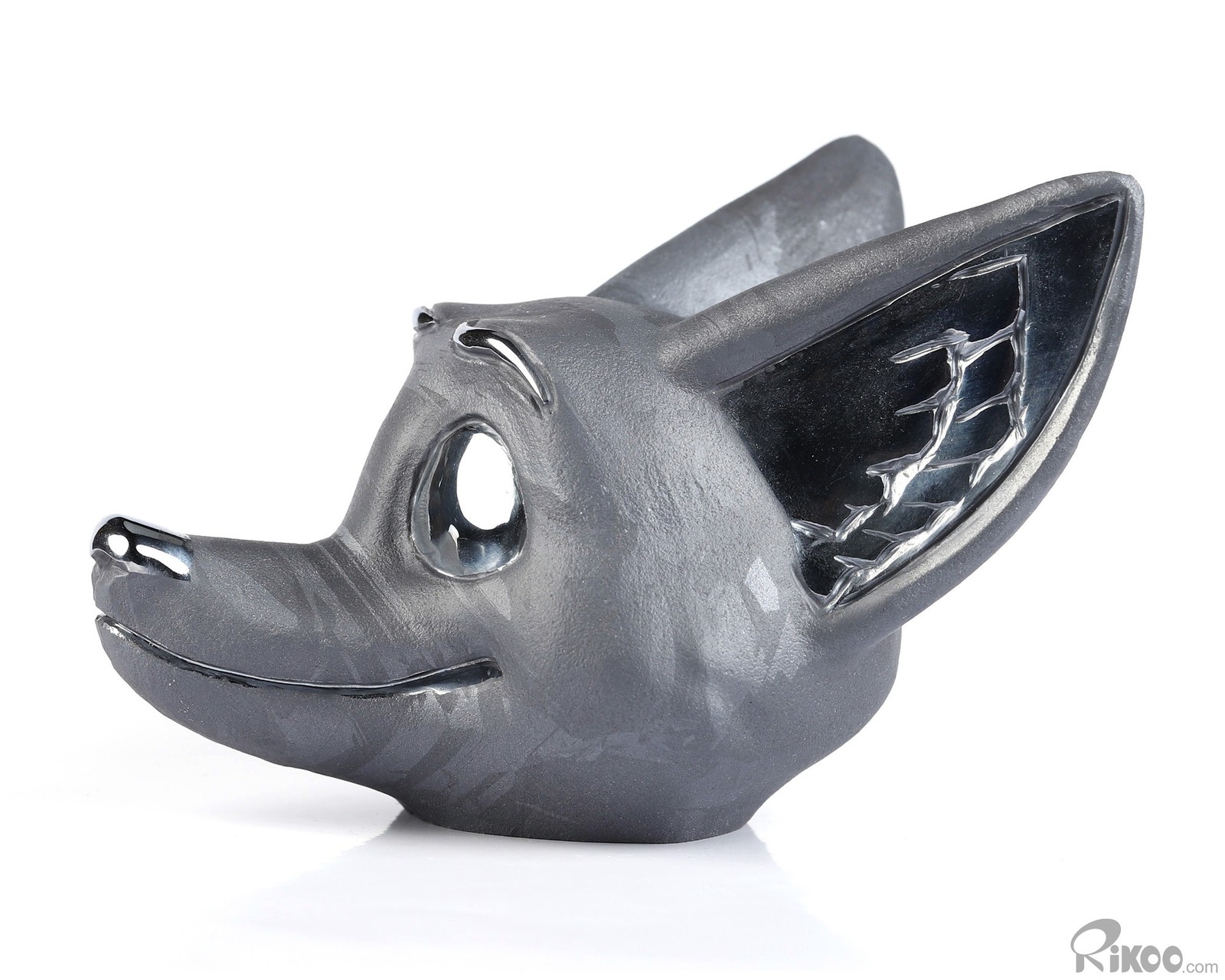 Zootopia! 4.3″ Frosted Tera-hertz Hand Carved Crystal Nick/Fox Sculpture