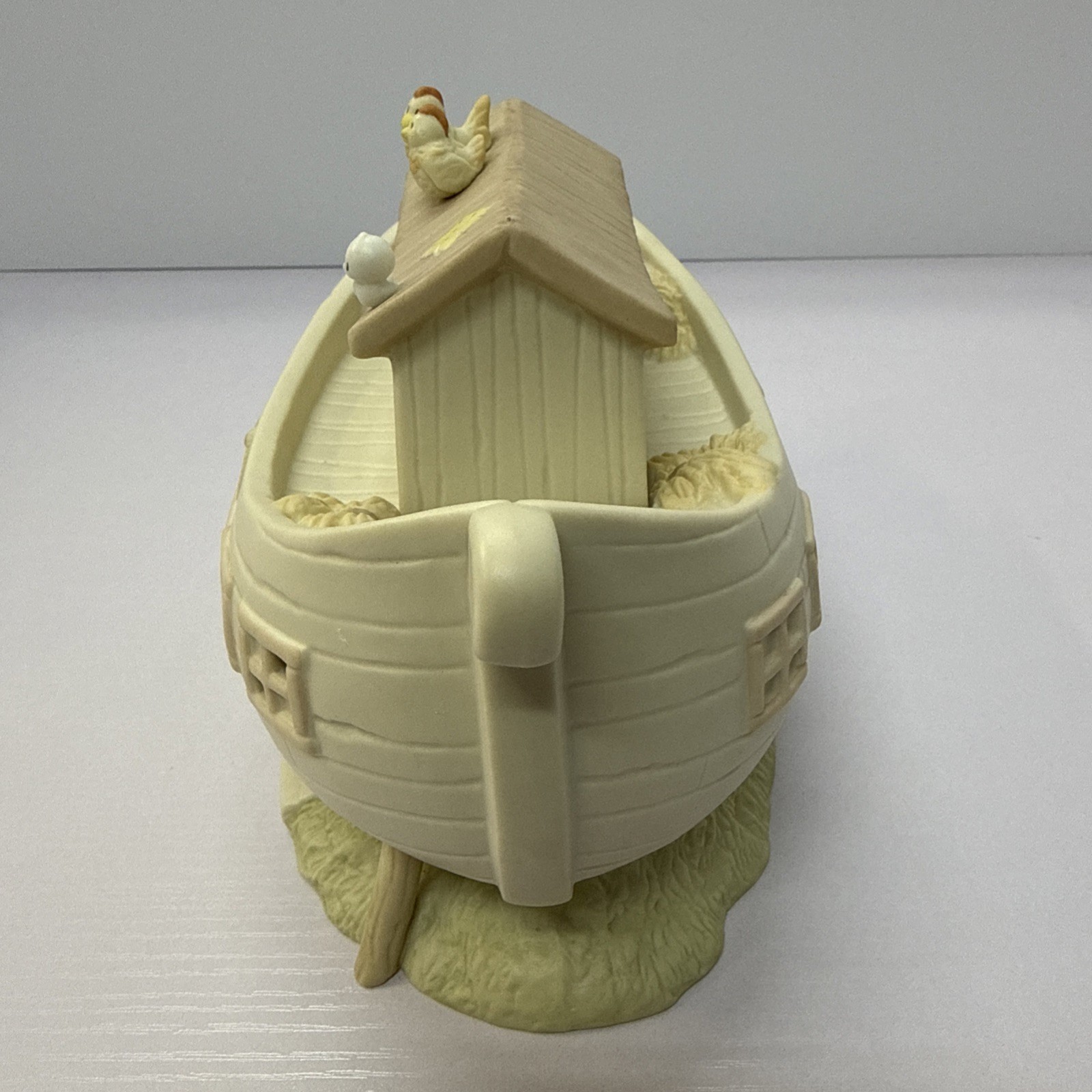 Precious Moments Noah’s Ark Night Light 530042 1992 Porcelain NO FIGURINES