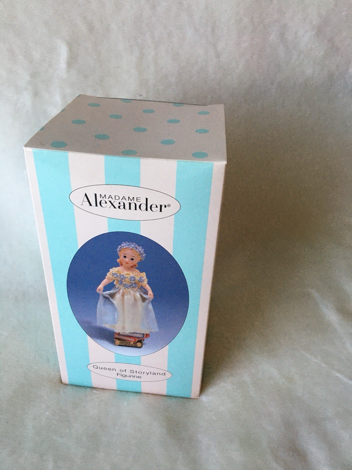 Madame Alexander “Queen Of Storyland” Resin Figurine – MIB 2001 w COA