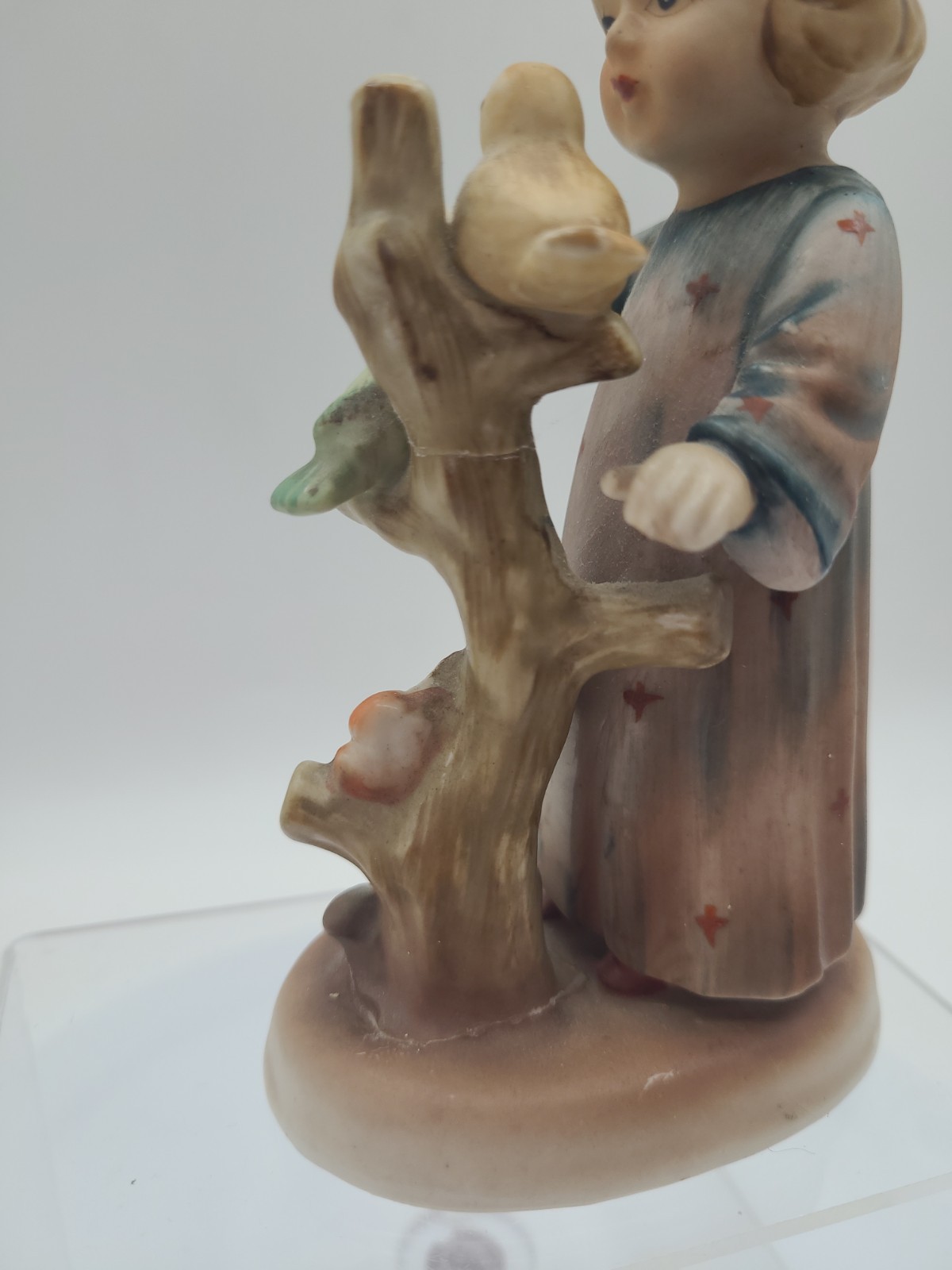 VTG American Children Singing Teacher Girl Figurine Made In Occupied Japan 1940s