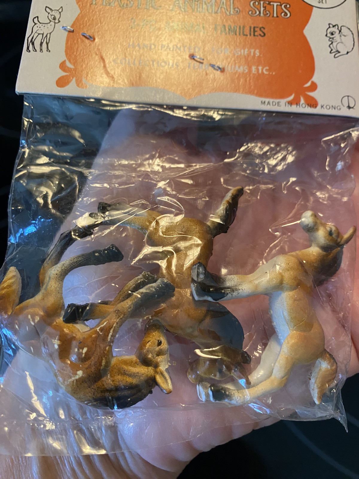 Vintage Esco Plastic Animal Deer New Never Opened Hong Kong
