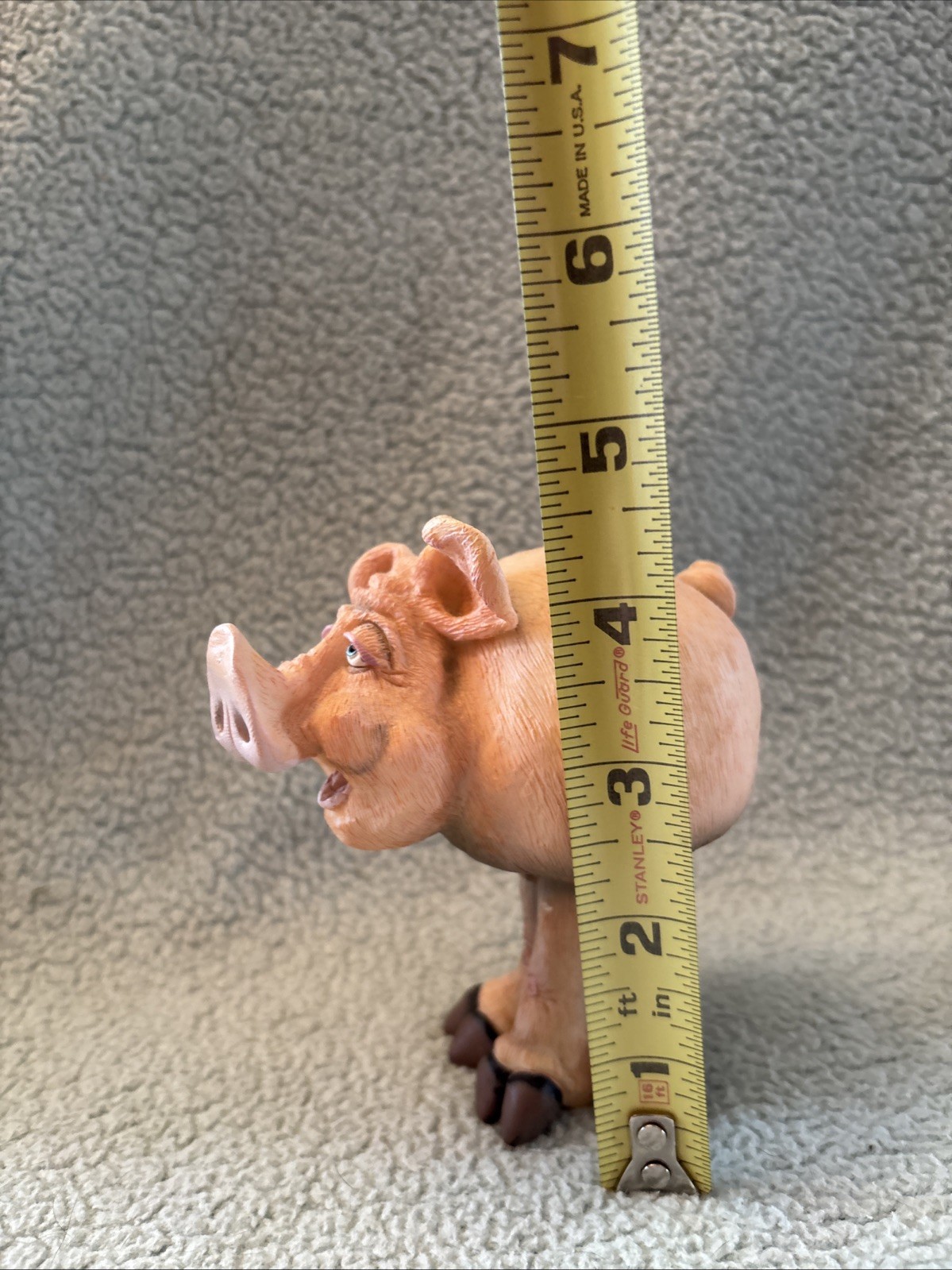 Pig Bobblehead by Douglas Penelope the Pig Figurine signed 4″ LOC B