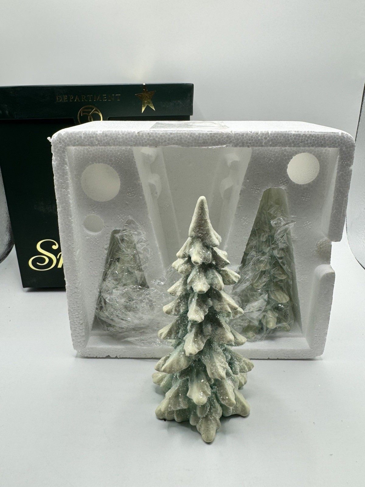 1999 Snowbabies Dept 56 “Snowy Pines” 3 Set #69046
