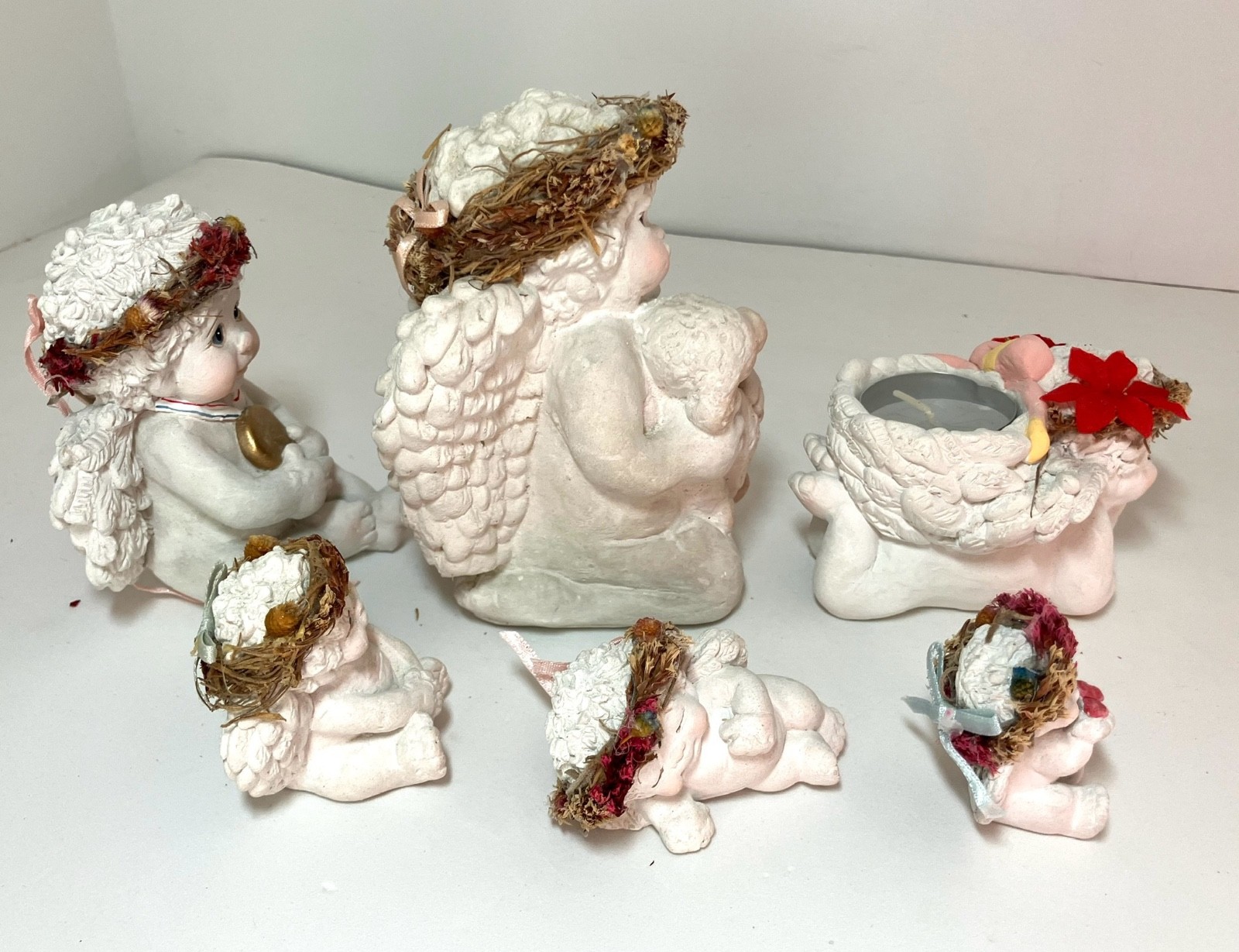 Dreamsicles- Lot of 13 -Collectible Angel 1990’s-2000’s Figurines Some Signed