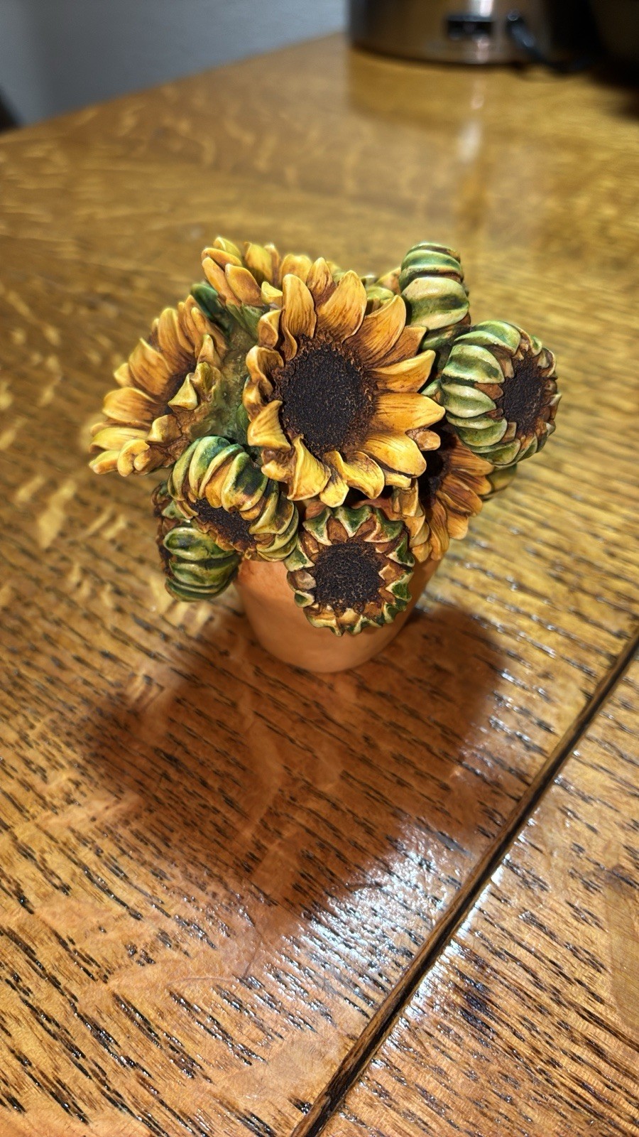 Harmony Kingdom Sunflower II – Ladybug Lord Byron – Figurine Trinket Box – 1999