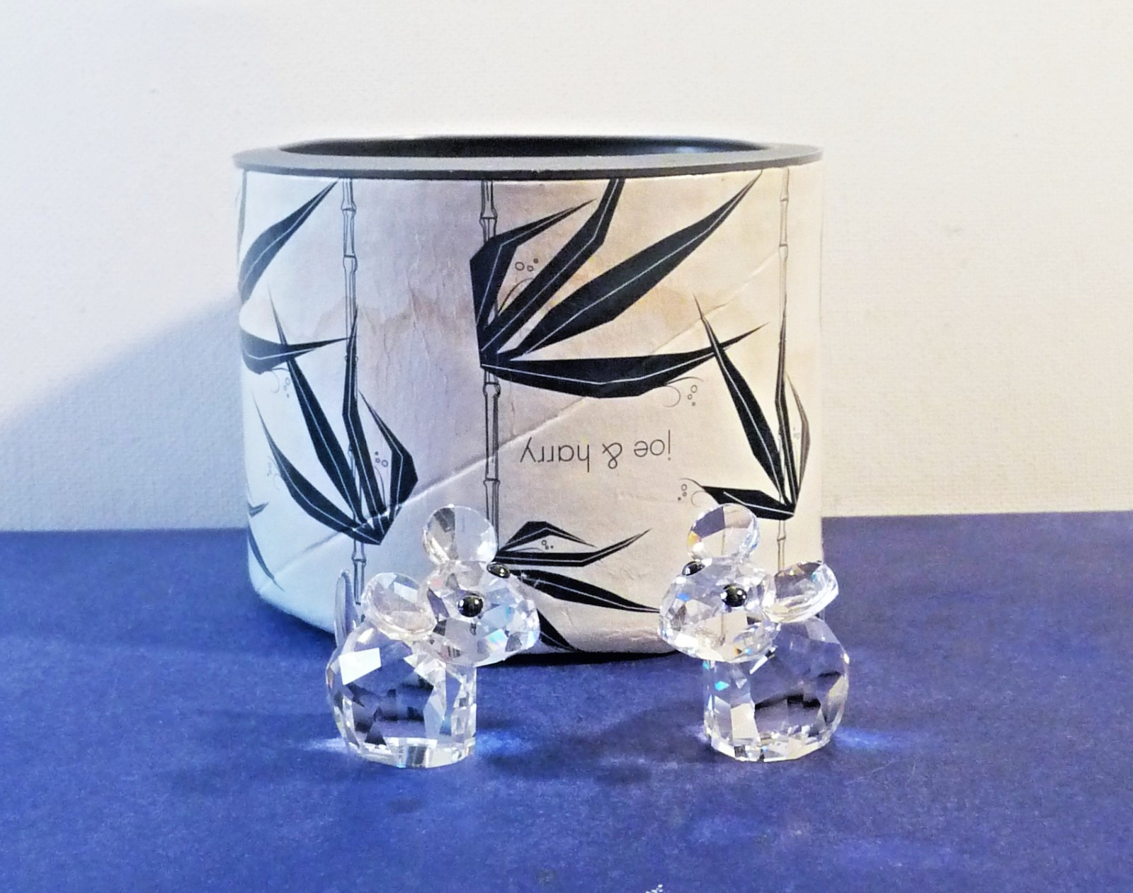 SWAROVSKI Lovlots Pioneers – Joe And Harry Mice 843090 w/Box