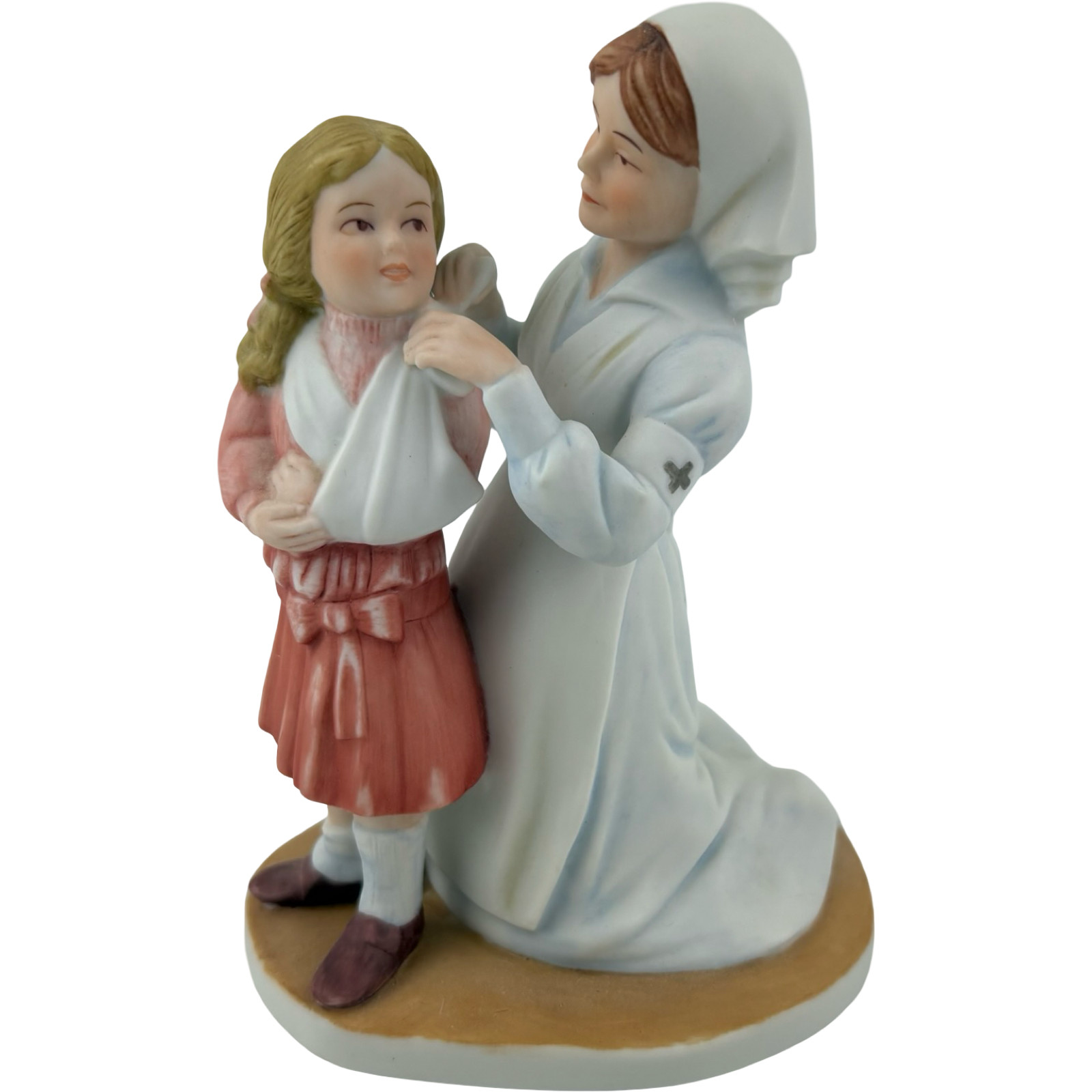 ENESCO Helping Hands NURSE FIGURINE VTG 1987 Treasured Memories Medicine