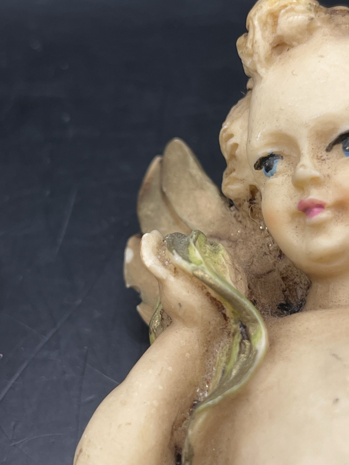 vintage angel figurines (2) Wall Hanging Italy