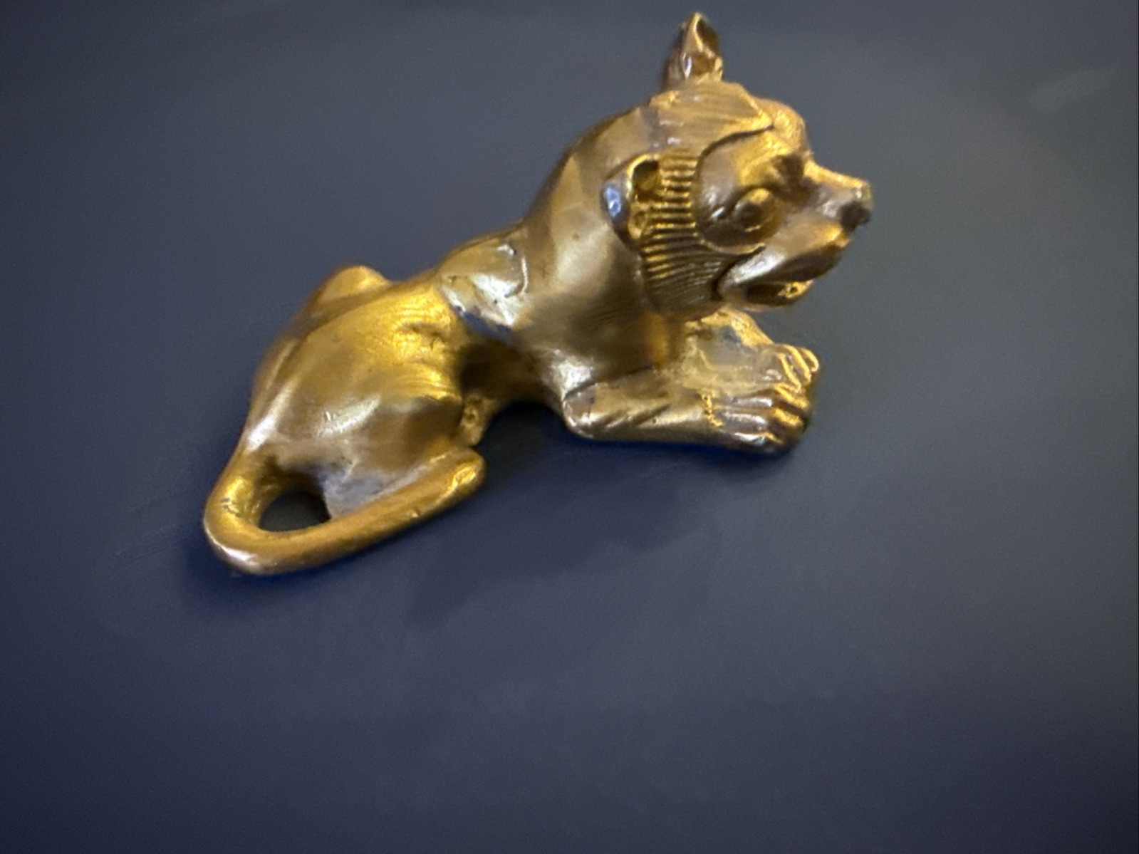 Vintage MMA King Tut Lion Figurine 90’s Metropolitan Museum of Art UB