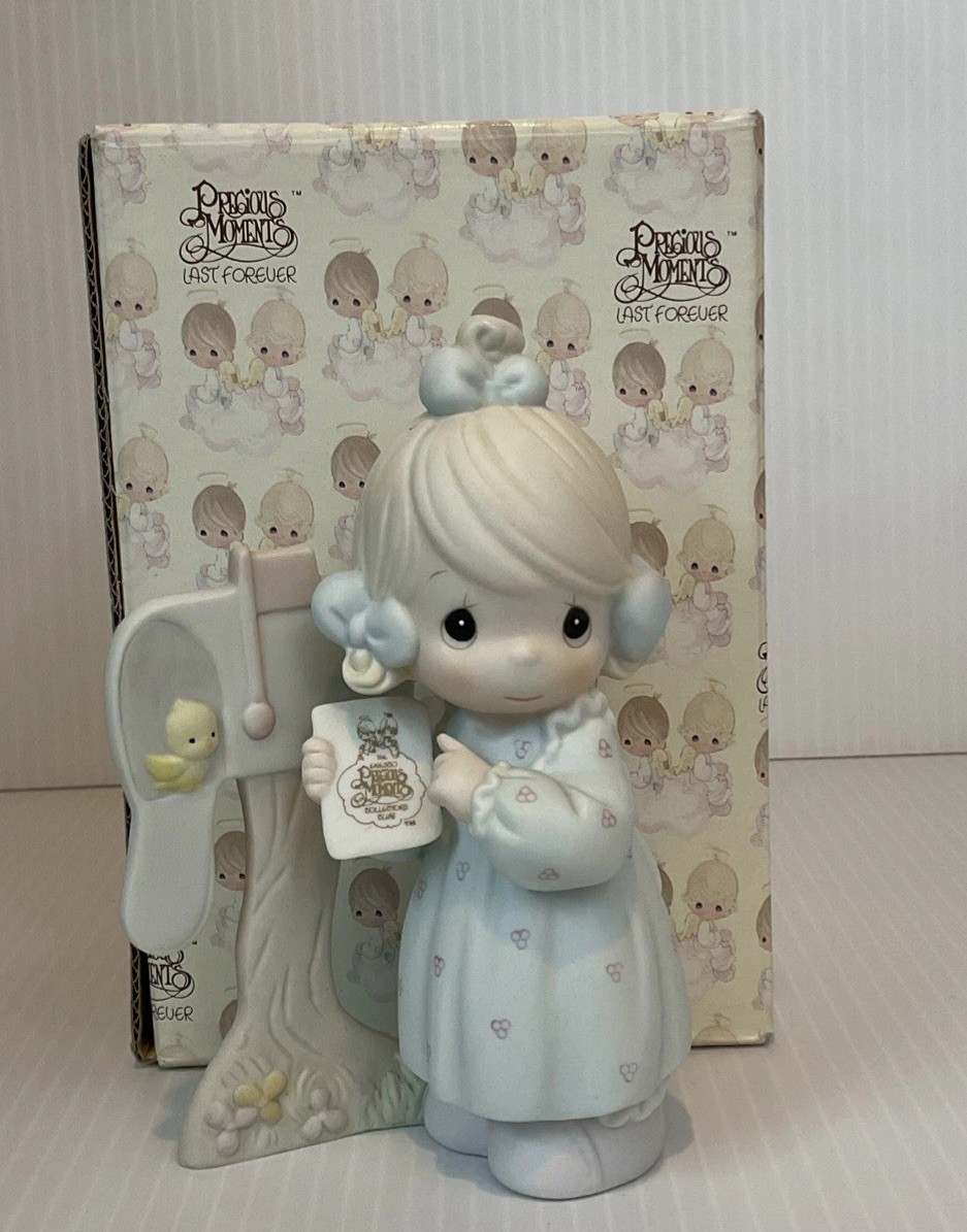 Precious Moments Sharing the Good News Together 1990 Figurine C0011