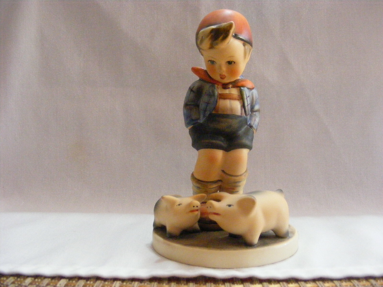 Vintage Hummel Figurine 66 Farm Boy TMK5 5 1/2 Inches Tall