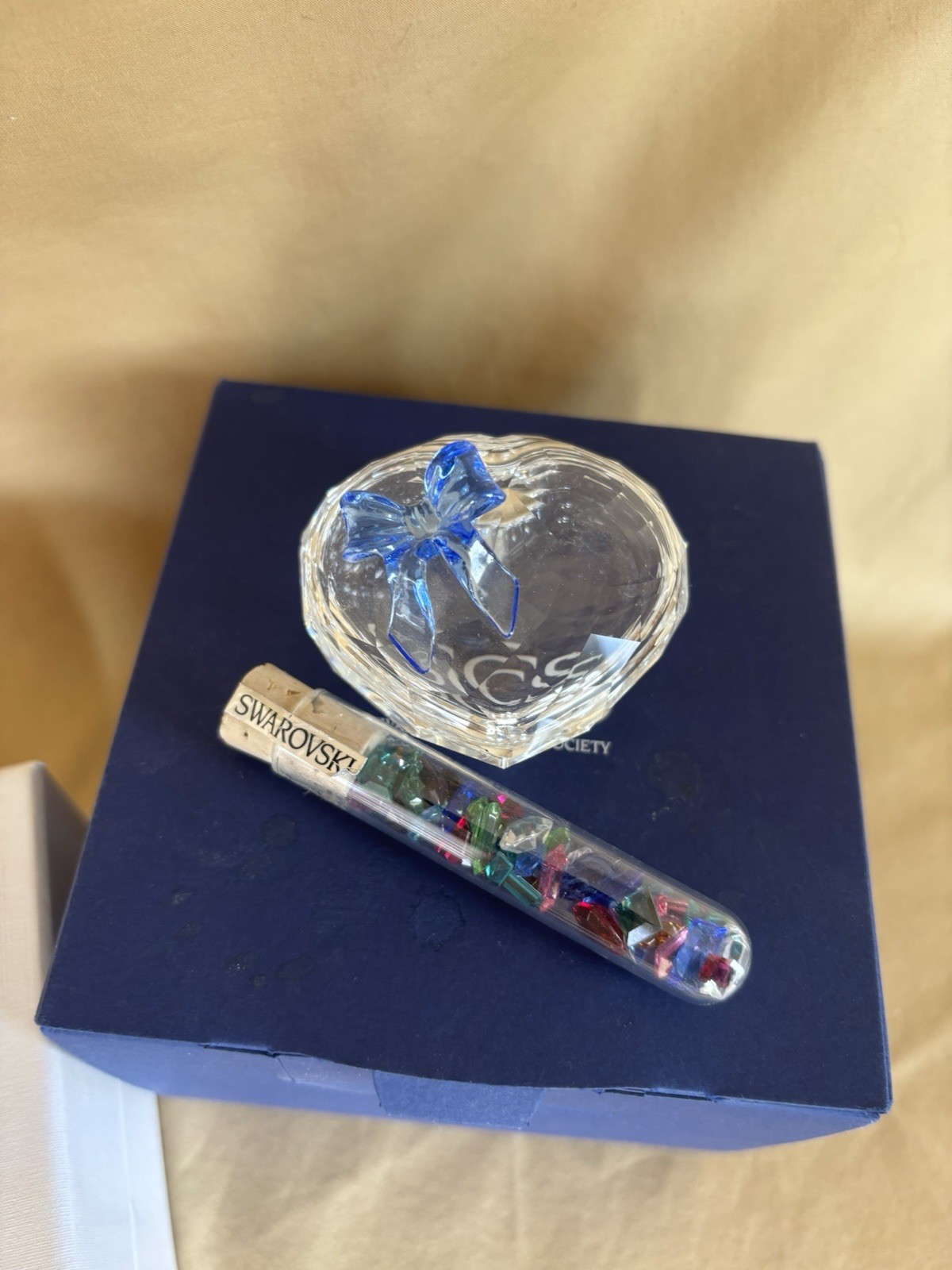 Swarovski Crystal Sweet Heart Jewel Box Multicolor Crystals