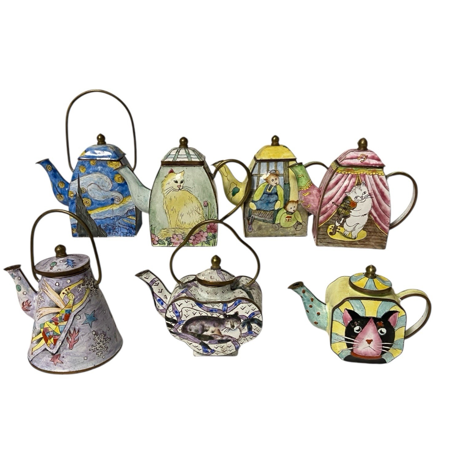 Kelvin Chen Minature Teapots