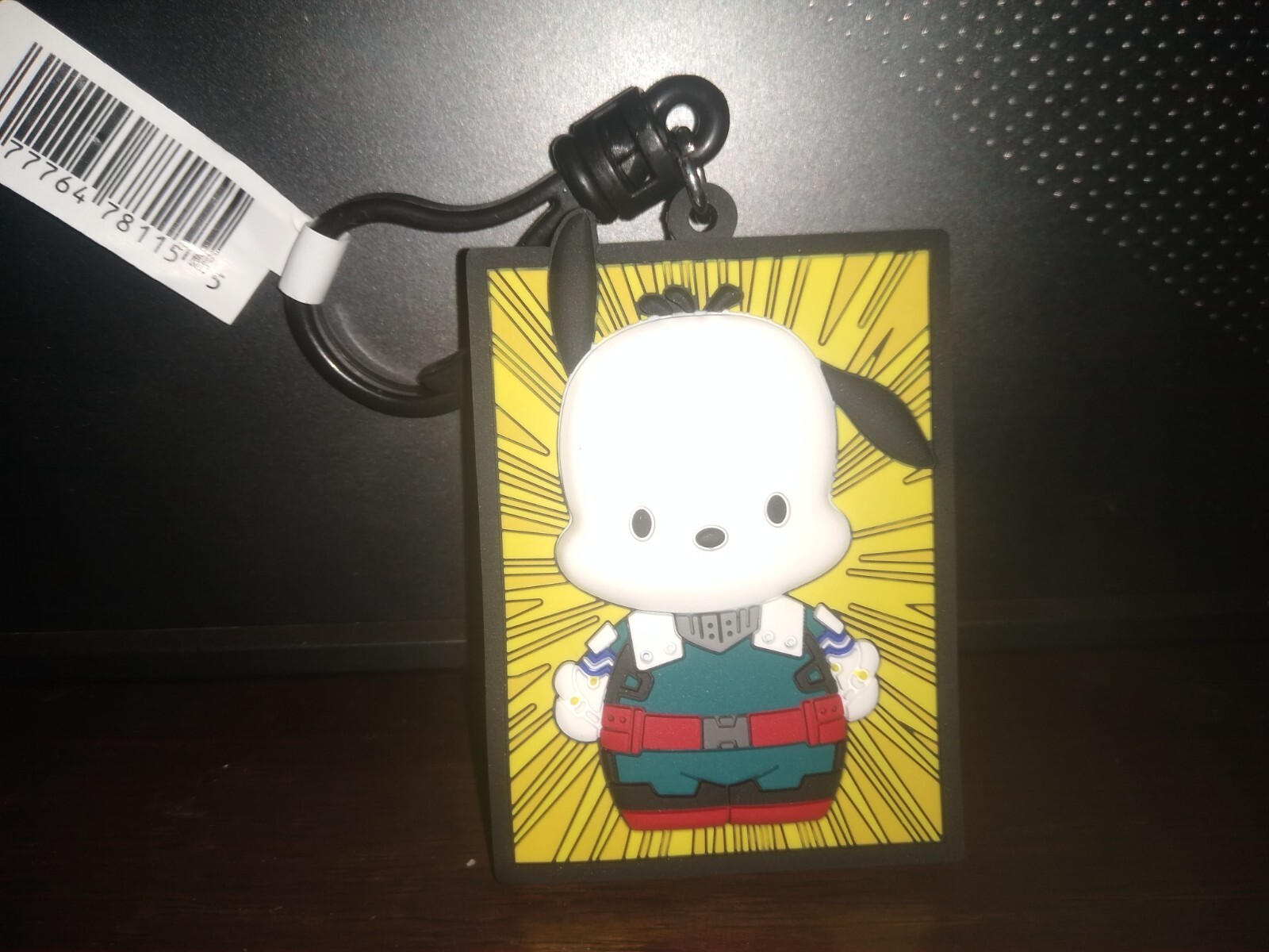 My Hero Academia Hello Kitty Figural Bag Clip 3 Inch Pochocco Izuku (Badge)