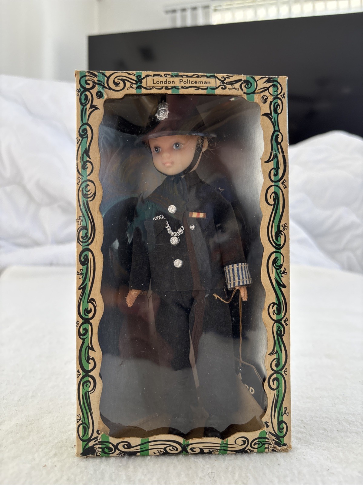Antique Rexard London Policeman Figure “Bobby” New In Original Box