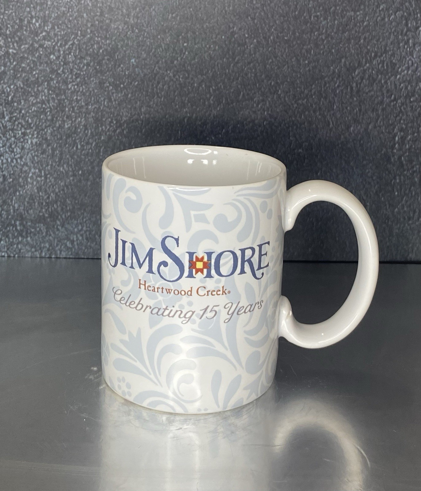2017 Jim Shore Heartwood Creek Celebrating 15 Years Anniversary Coffee Mug, 12oz