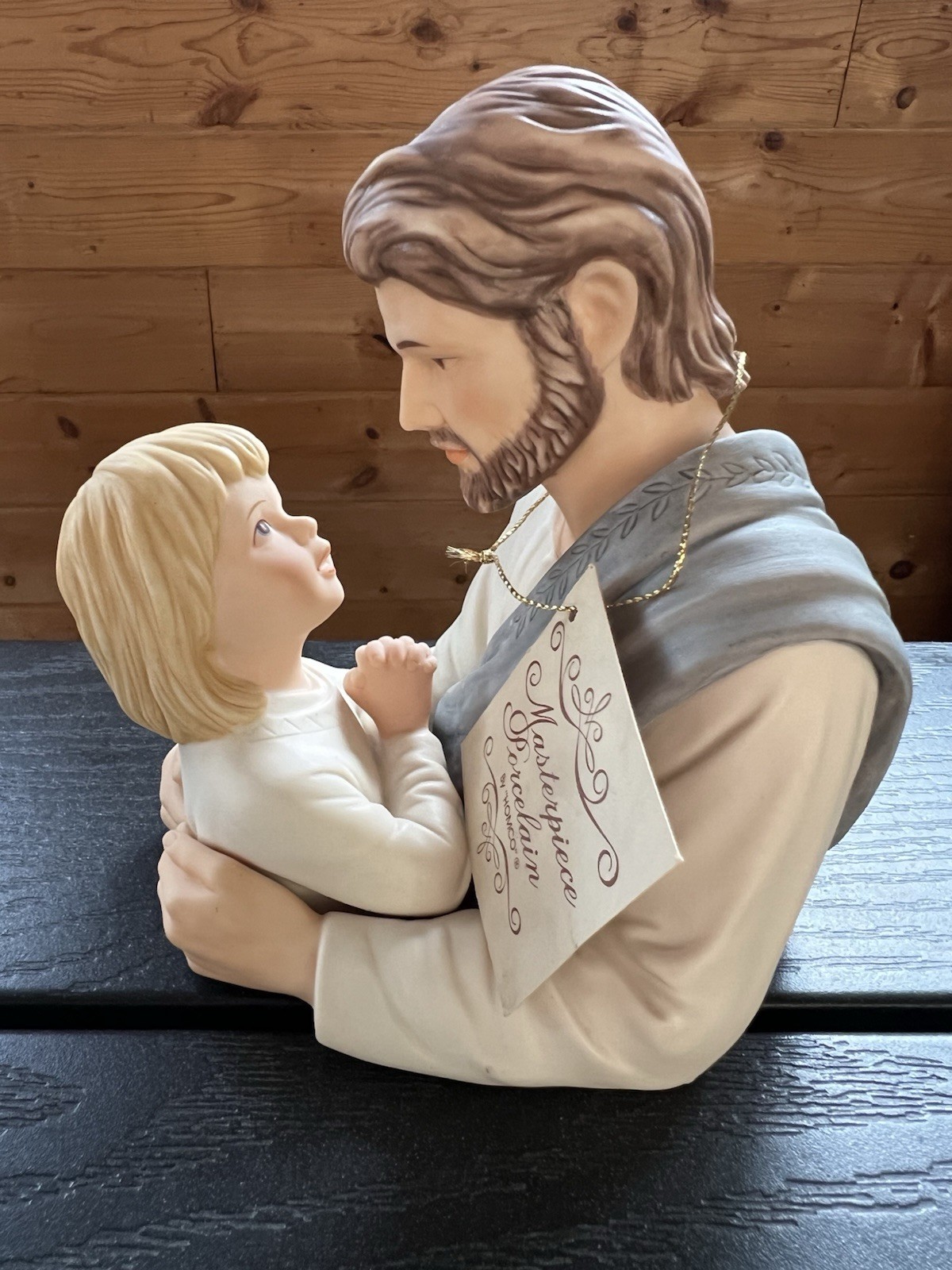 Masterpiece Porcelain by HOMCO Vintage “Precious In His Light” 1990 Figurine