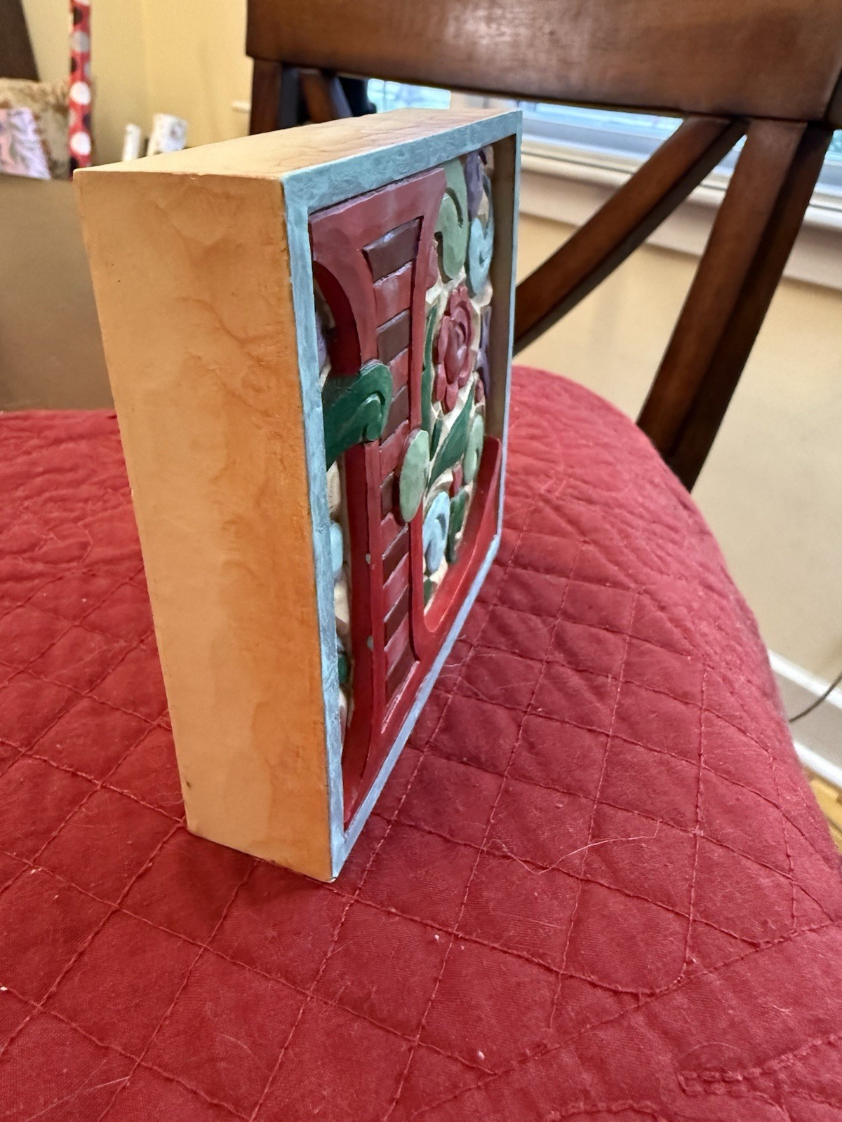 JIM SHORE Monograms Initial Alphabet Letter “L” Block Heartwood Creek
