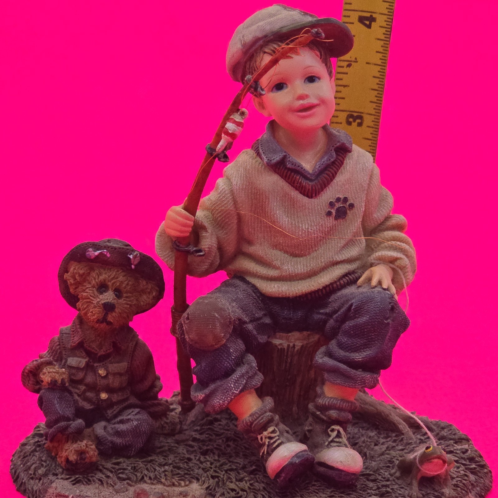 Boyds Time is but the Stream Fishing Michael & Thayer Yesterdays Child #3552