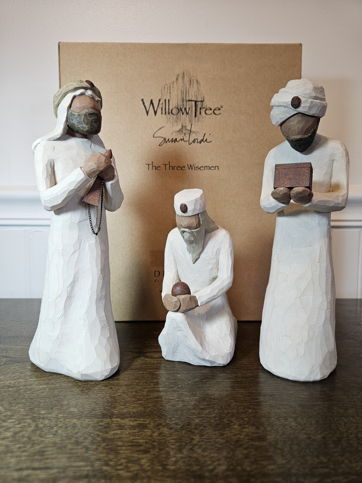 Willow Tree Nativity Three Wise Men Figures