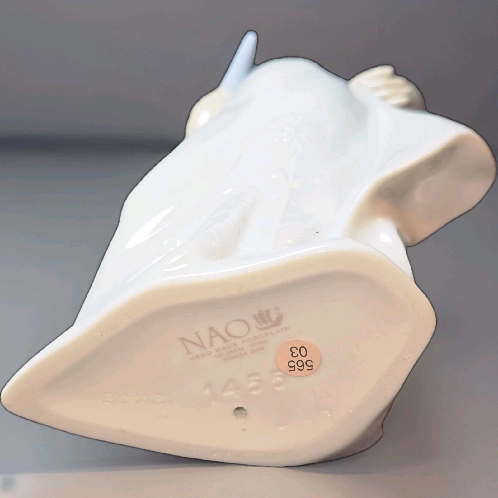 RARE NAO Daisa Spain I’m Pretty Young Girl With Fan RETIRED 2003 Figurine #1455