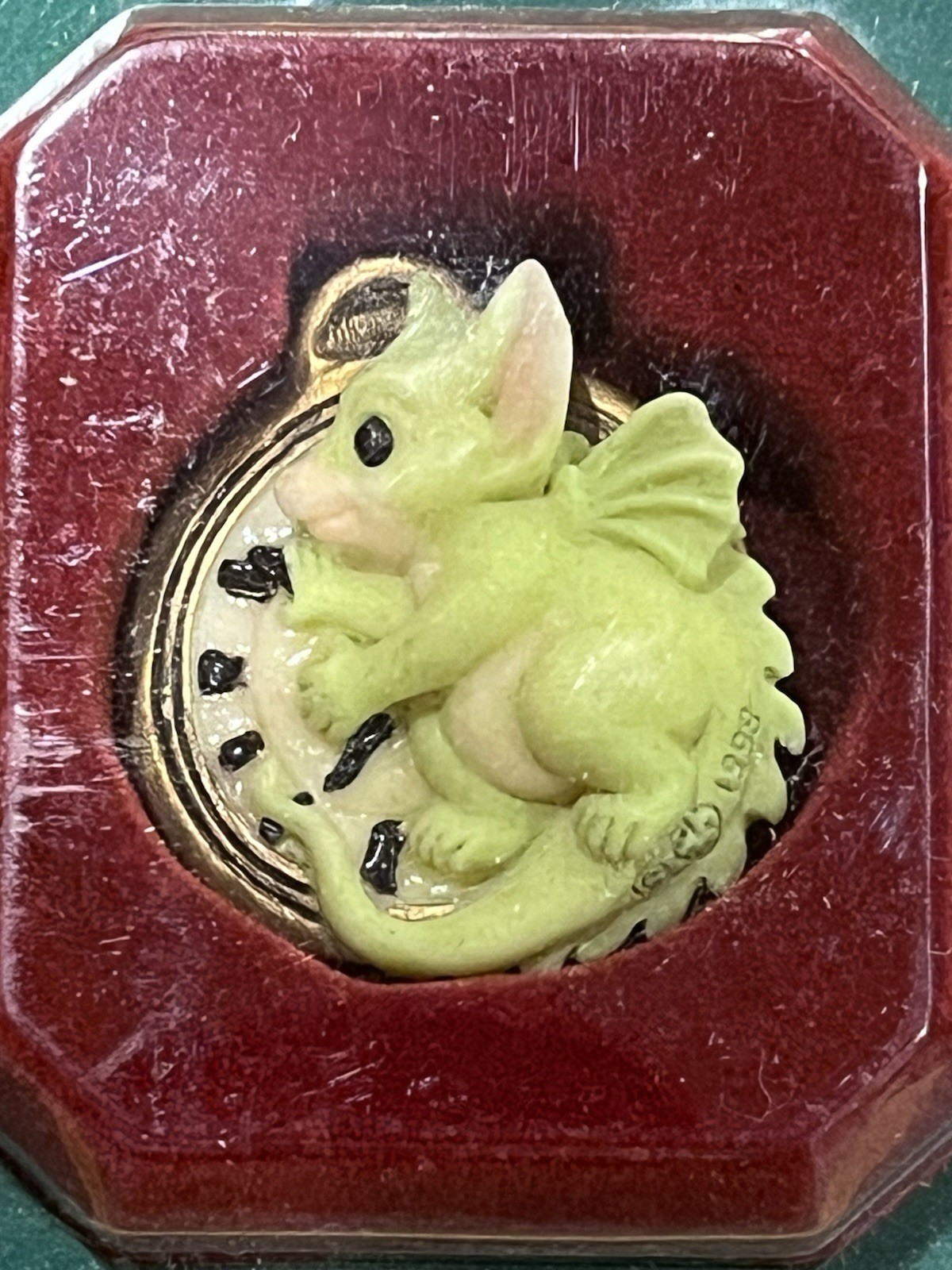 Pocket Dragons Classic Brooches Time For You Brooch New Vtg Collectible World