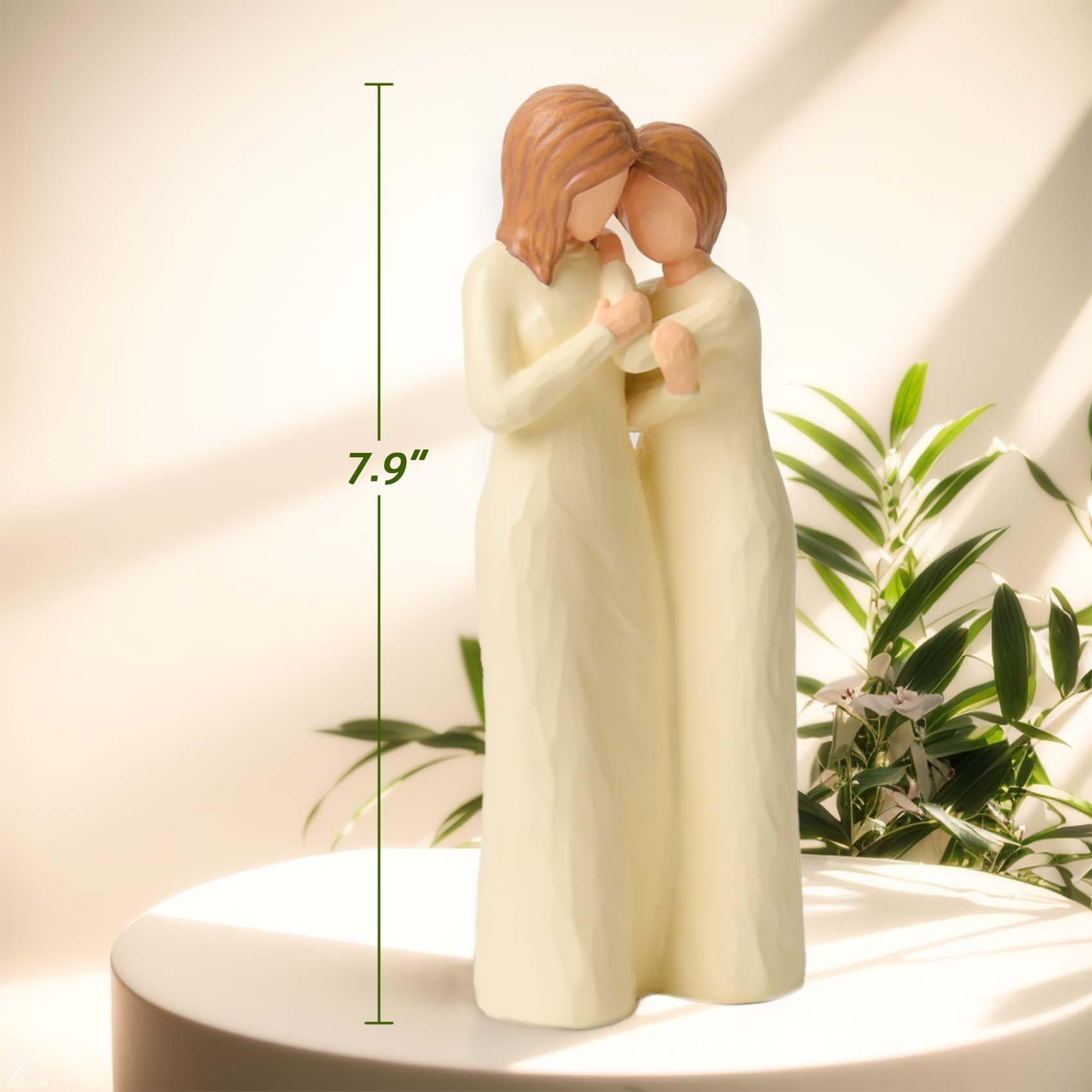 Mom Birthday Gifts from Daughter Mother Daughter Gifts Figurines Resin Hand-P…