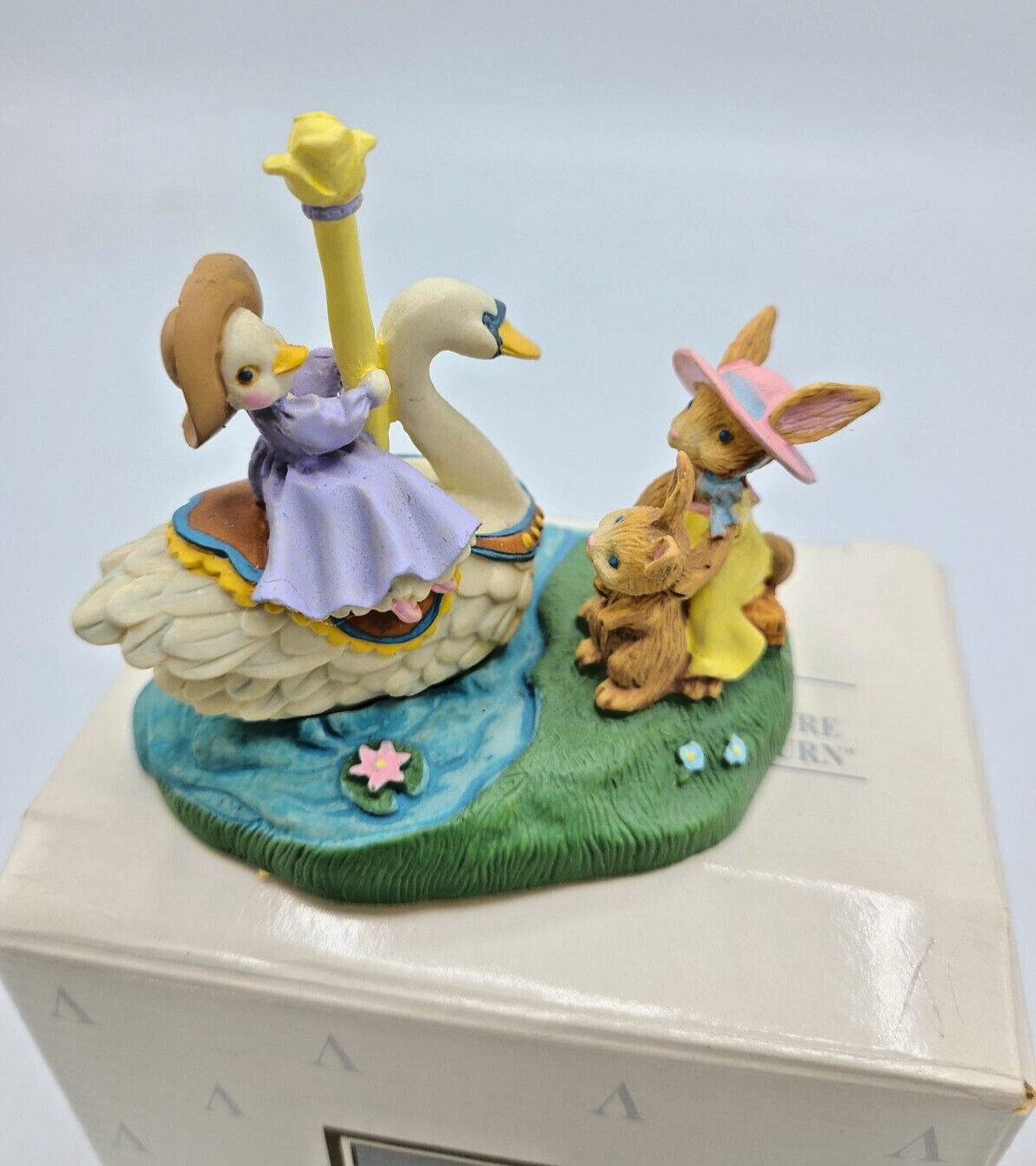 1993 Kathy Jeffers CAROUSEL WONDERLAND Mother Goose AVON Collectibles