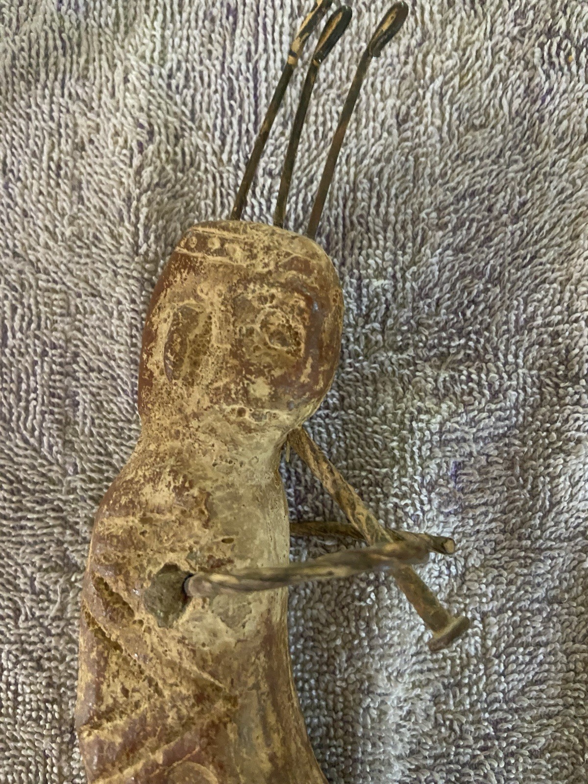 5 Kokopelli-2 wood carvings, material bookmark card Night light-Native American