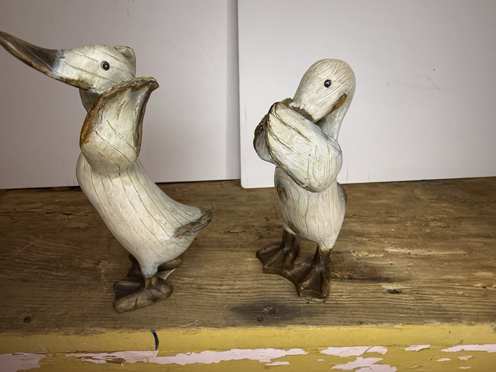Vintage Tii Collection Rustic Duck Figurine “Speak No Evil” or “Hear No Evil”