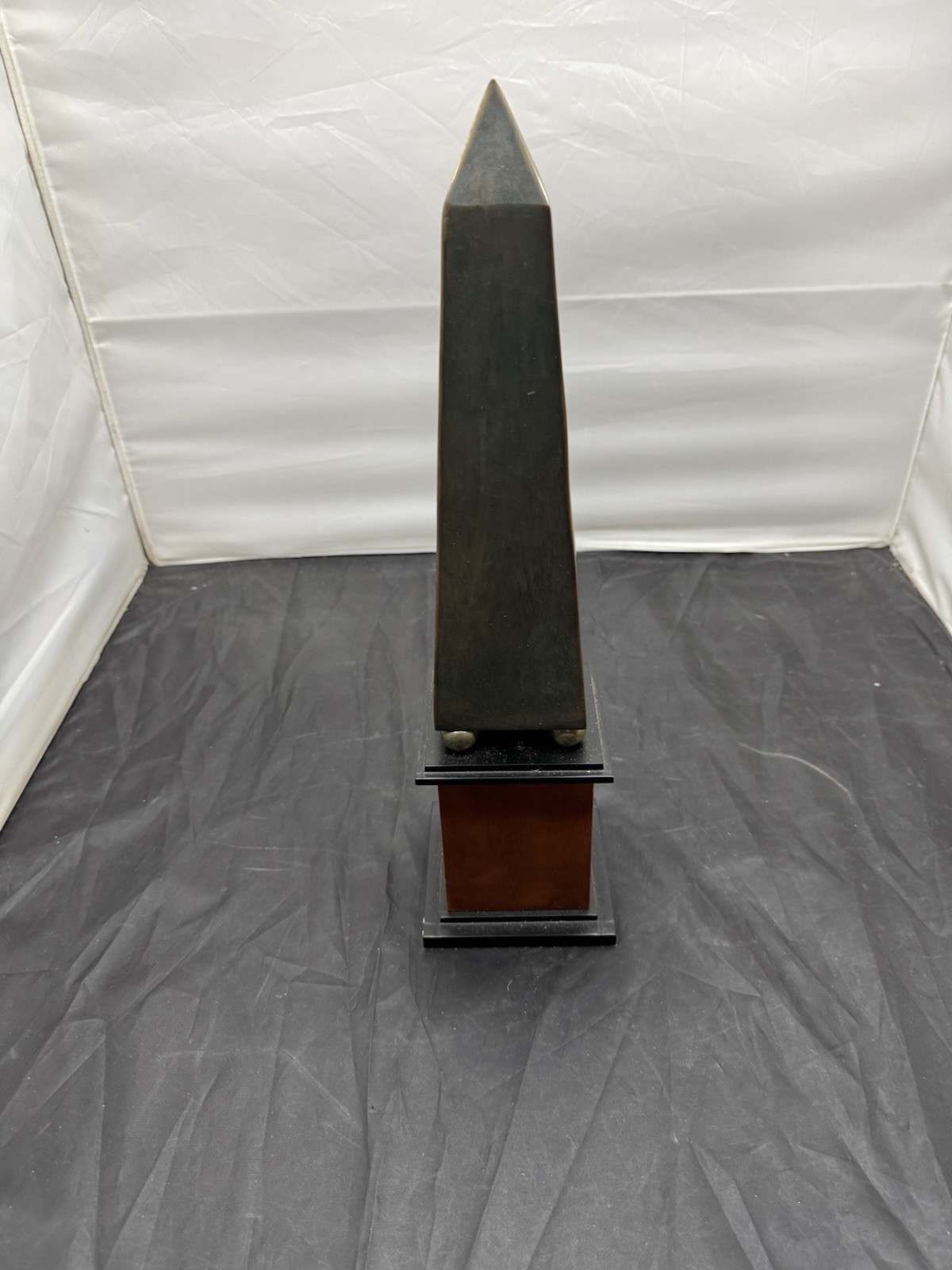 Decorative Crafts Inc 8354 Egyptian Revival 16″ Obelisk Statue Stone Finish