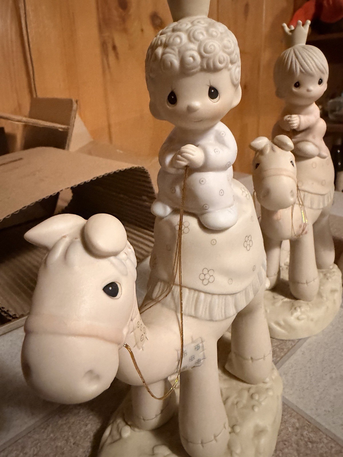 🌟 “They Followed The Star “ 🌟 1981 Precious Moments 3 Wiseman Enesco