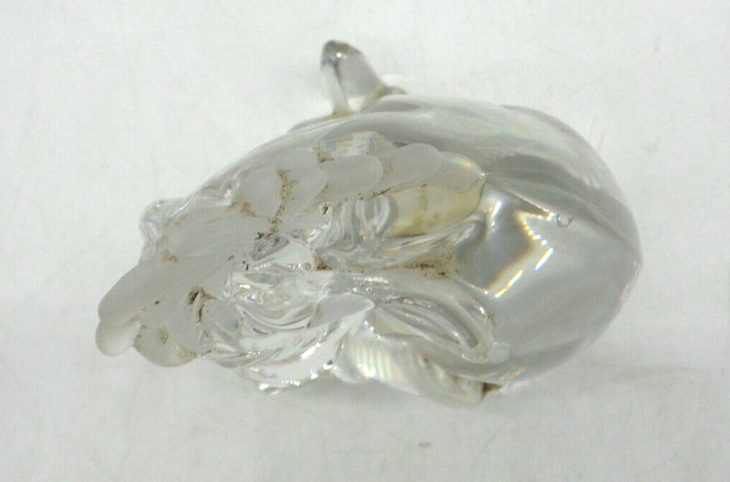 Disney Eeyore NO Gold Plated Bow Lenox Crystal Sculpture – See Pics