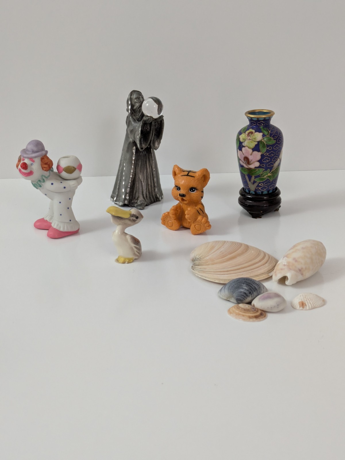 Lot of 20 Vintage Miniature Figurines Cottagecore Eclectic Trinket Shelf