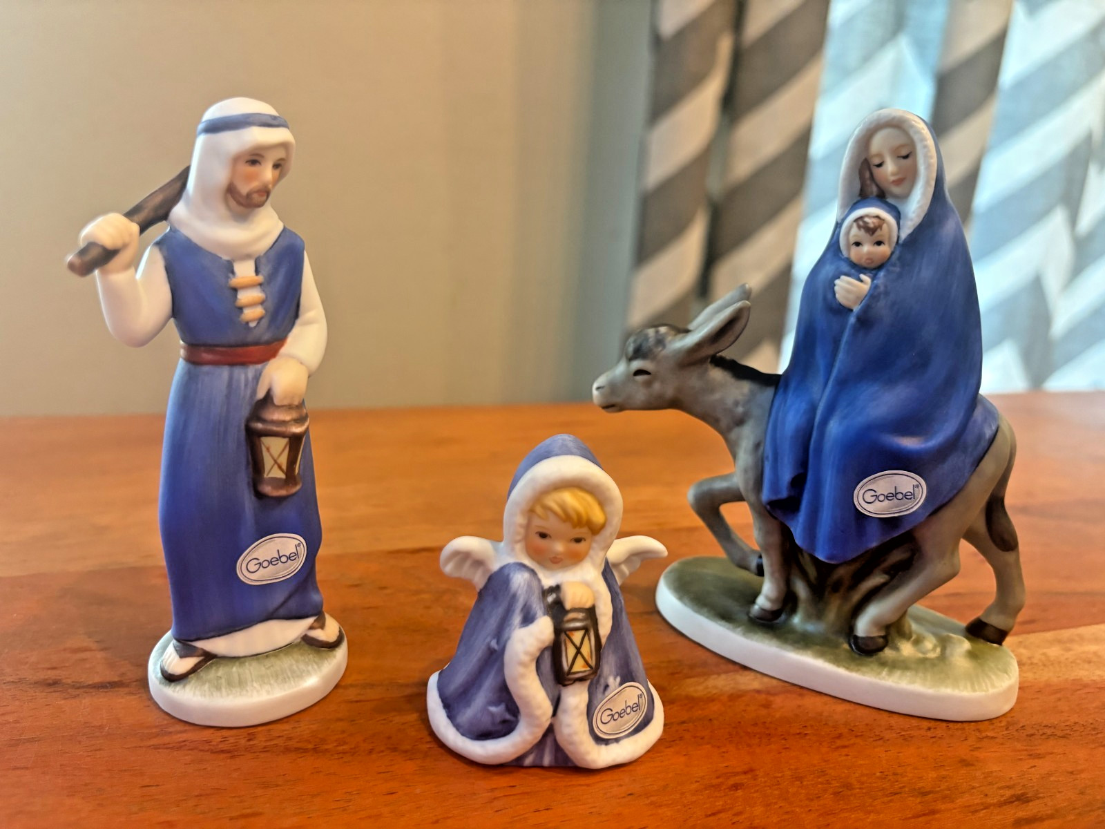 Goebel Nativity Rare “Flight into Egypt” Porcelain Figurine Set