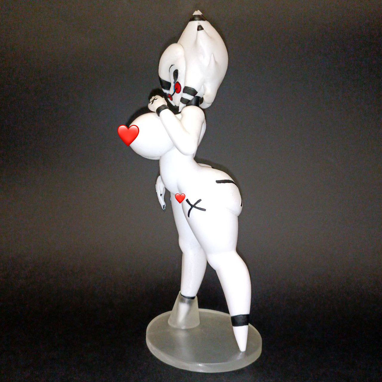 Marie NSFW Figurine – Fan Art from Game Fap Nights at Frennis | Handmade Statue