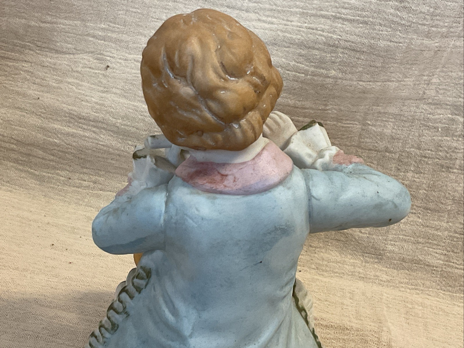 Vintage Porcelain Boy With Flute Figurine JB BETSONS CHINA