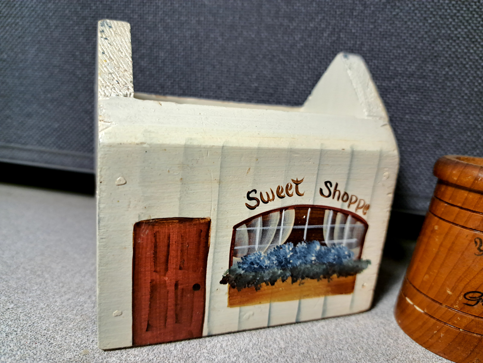 Vintage Wood Craft Lot Cow, Pig, Milk Jug, Butter Churn, Cat & More #3752L91