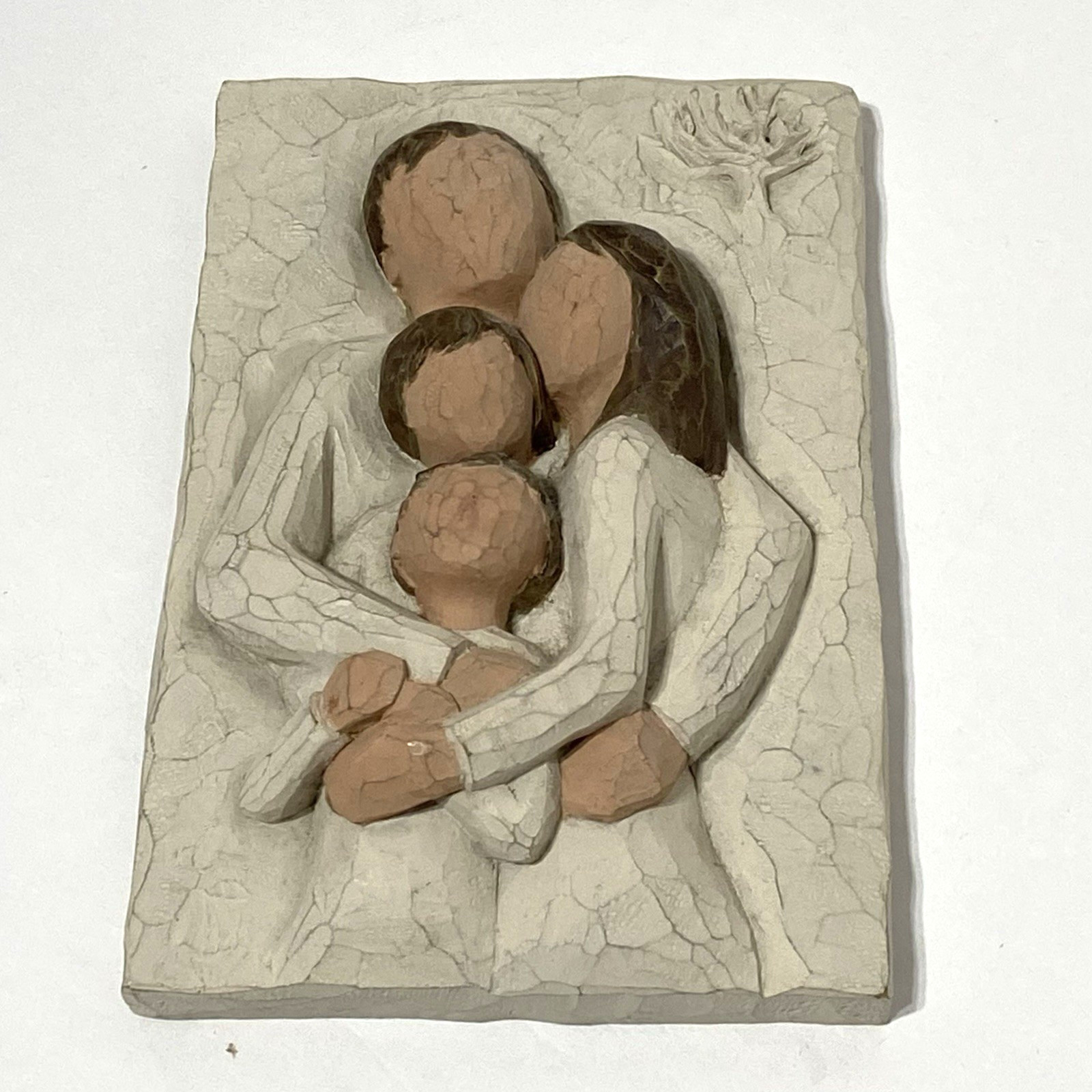 WILLOW TREE Family of 4 Figurines by Demdaco – Father, Mother, Daughter, Son