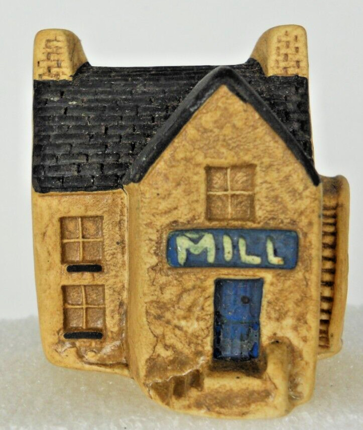 Philip Laureston Ceramic Miniature Building Façade Vintage “Mill” UK#701 England