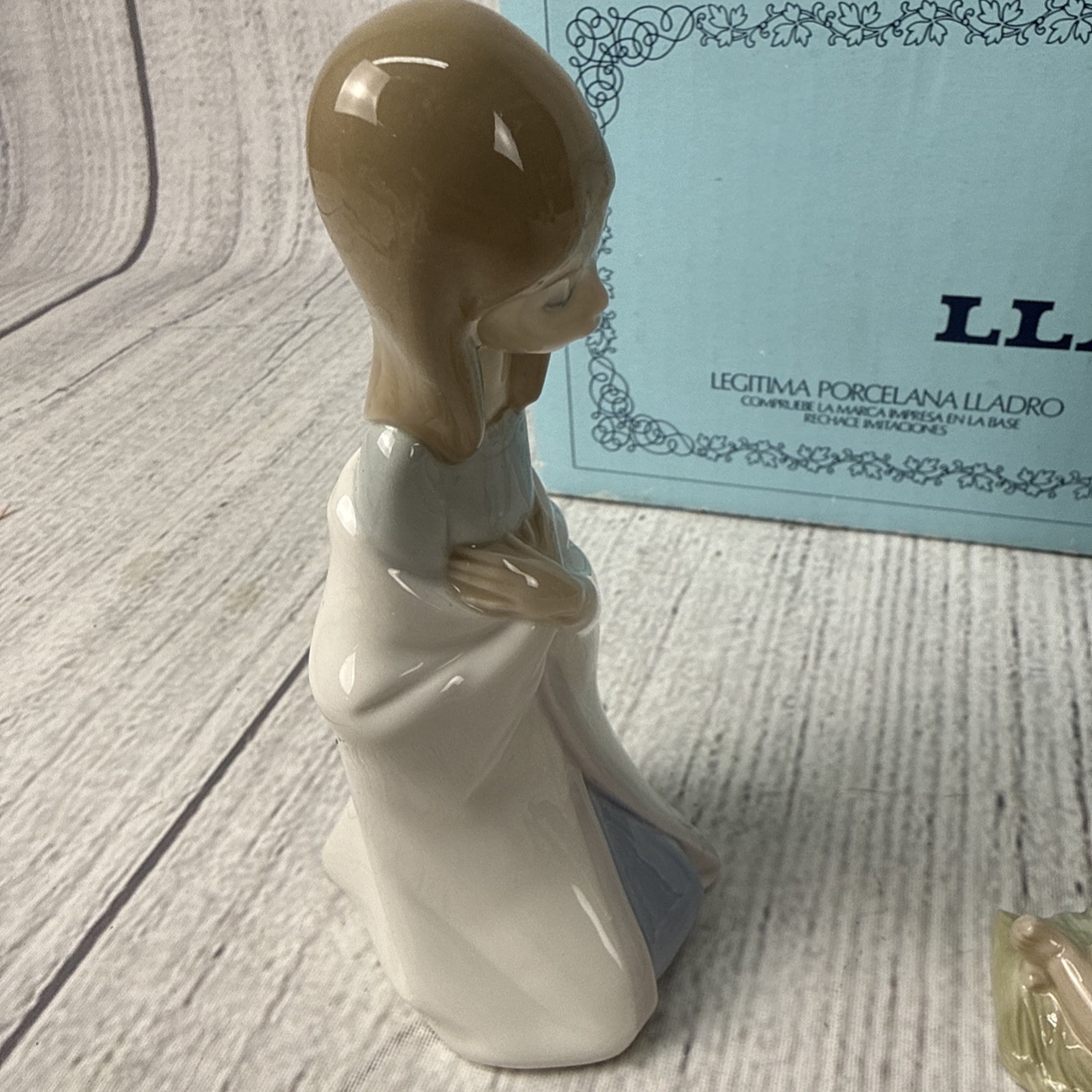 Vtg Lladro Holy Family Nativity Figurines 4670, 4671, 4672 w Original Box Straw