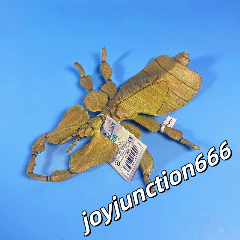 Safari 8613-26 Leaf Insect 2：1 Animal Model Figurine Kids Toy