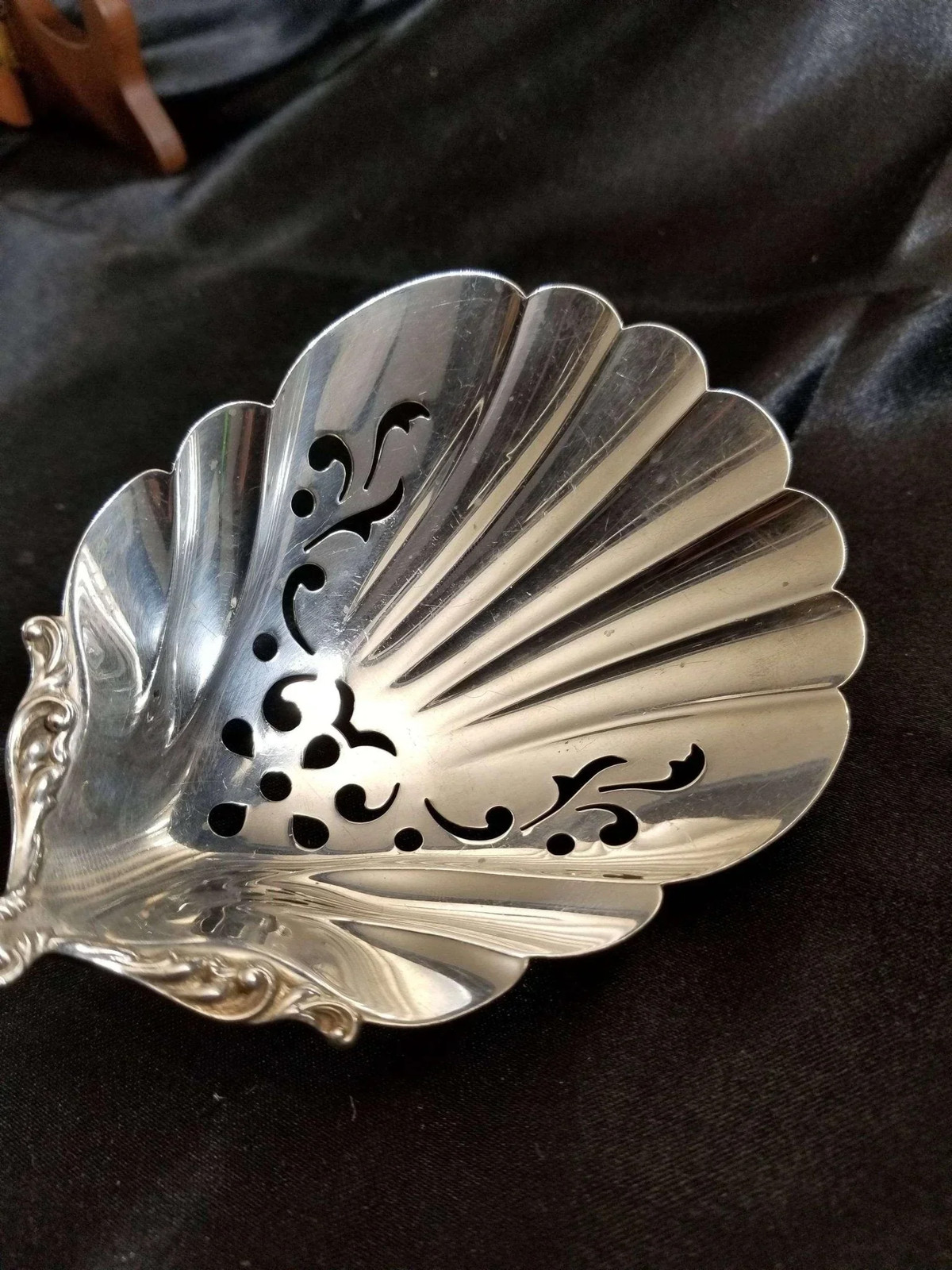 Gorham Maryland Sterling Silver Cracker Scoop Pat 1896 “S” Monogram