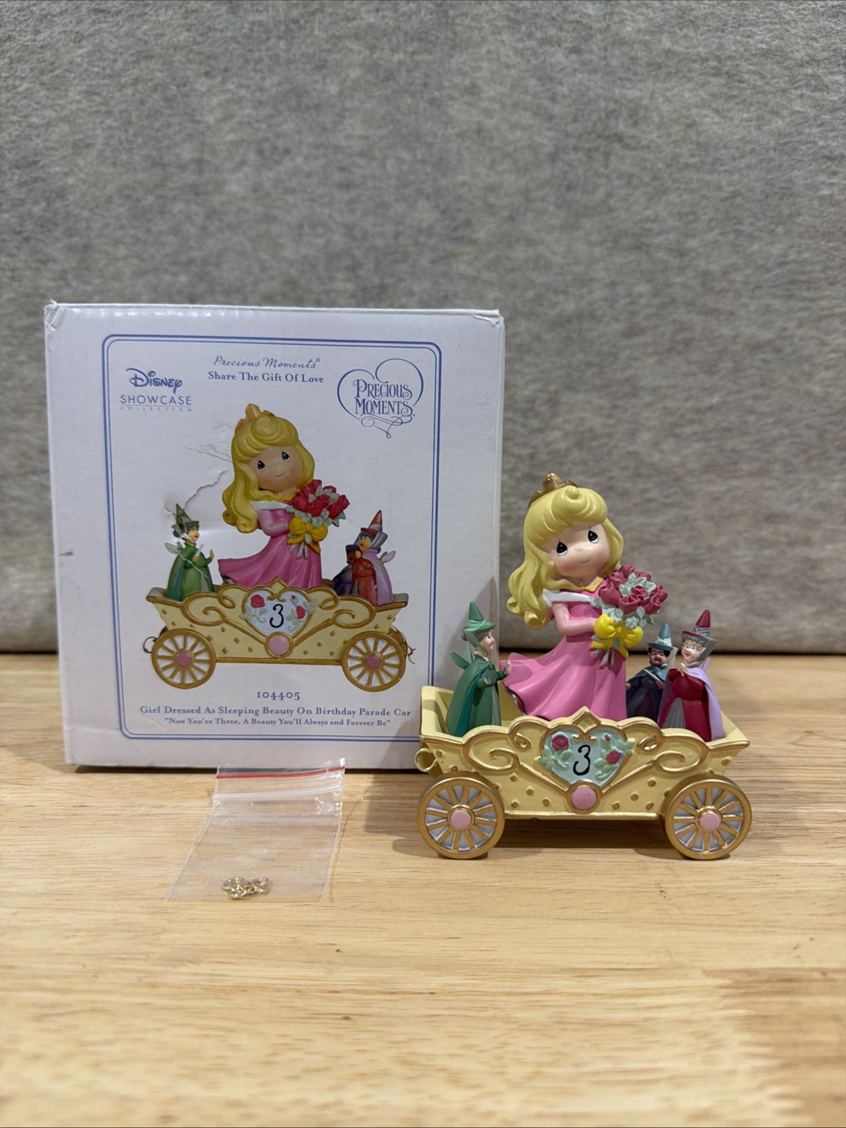 Precious Moments Disney Showcase Collection #3 Princess Sleeping Beauty 104405