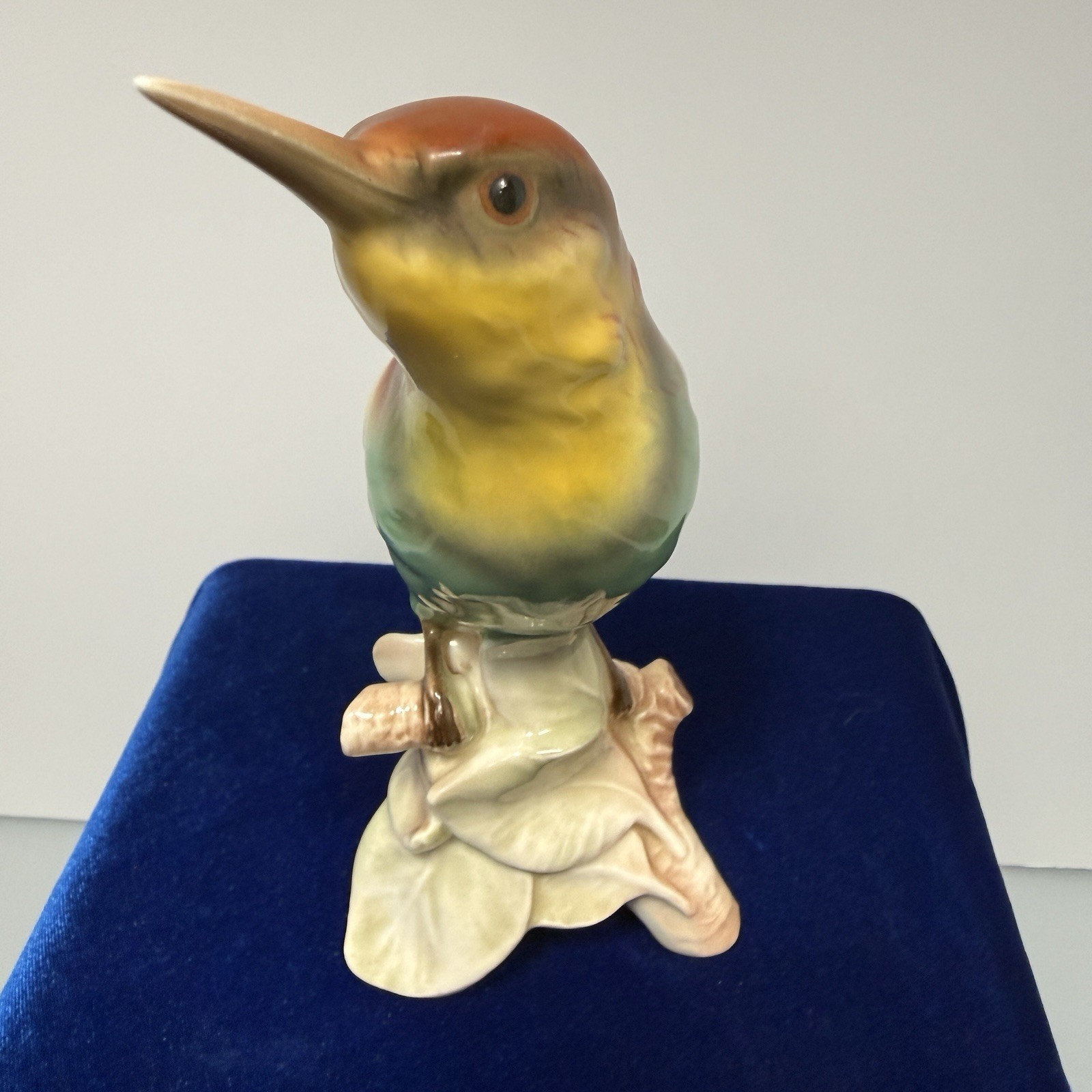 Goebel Bee Eater Bird Figurine W Germany Bee In Vee Mark EXCELLENT 7 Inches