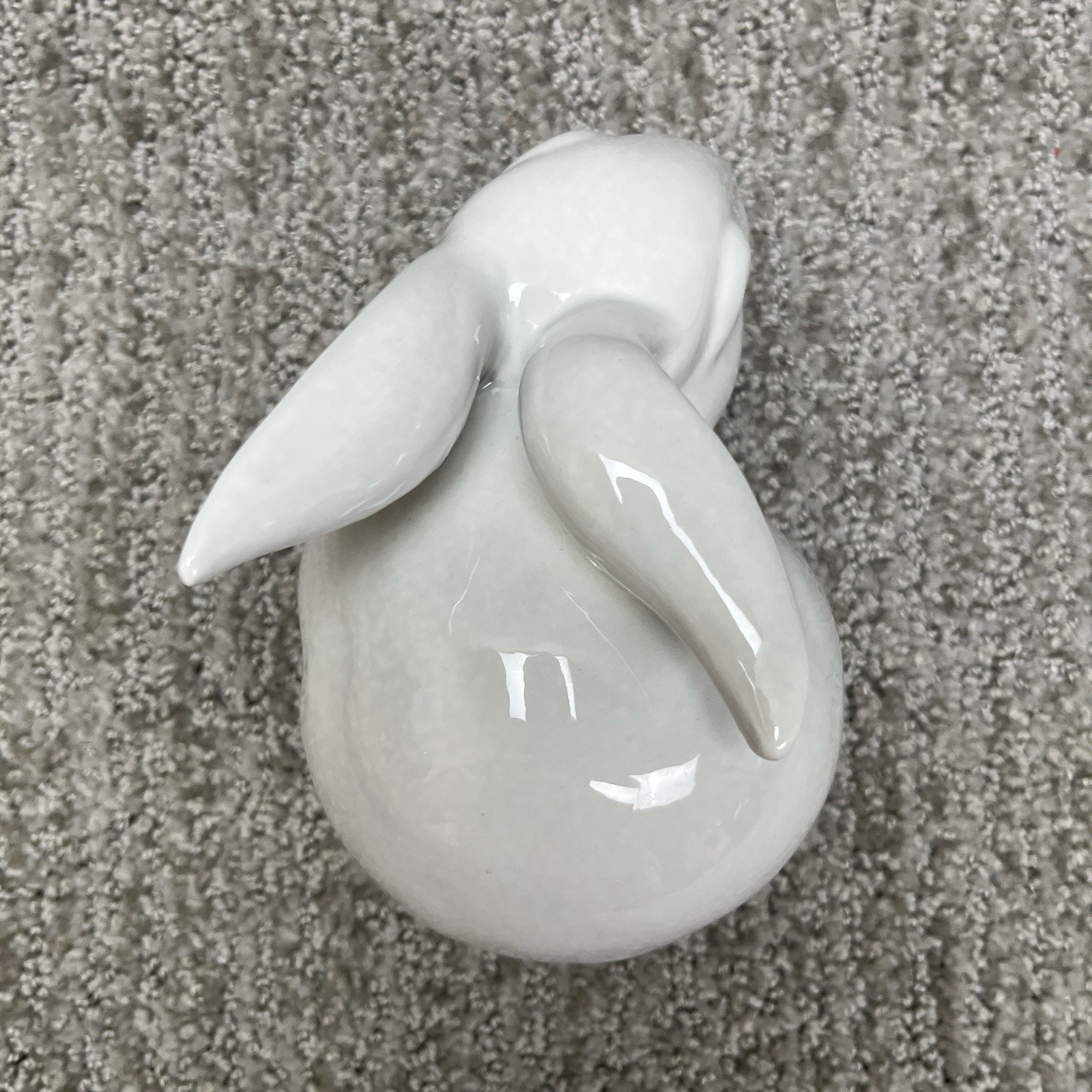 Fitz & Floyd 70s Porcelain Easter Bunny Rabbit Hand Painted Japan Easter 1975
